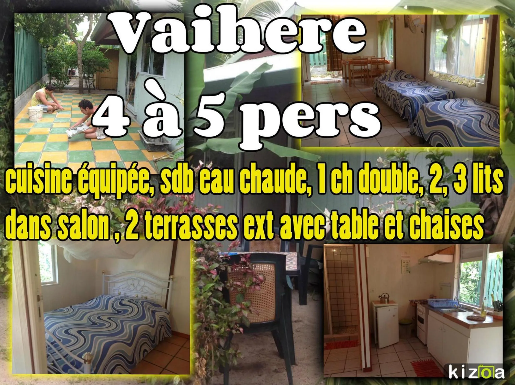 Shower in Fare Maheata