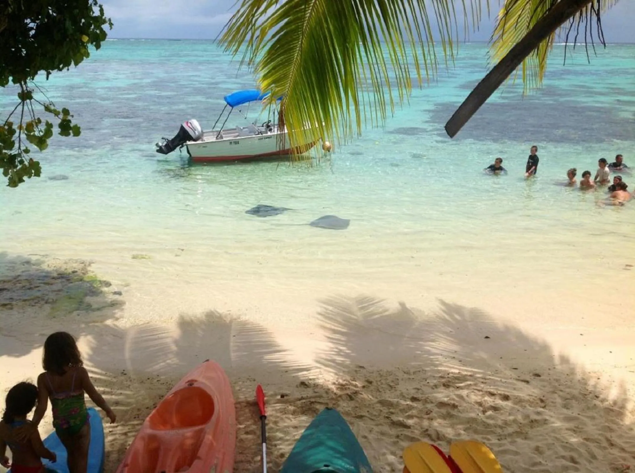 Natural landscape in Fare Maheata