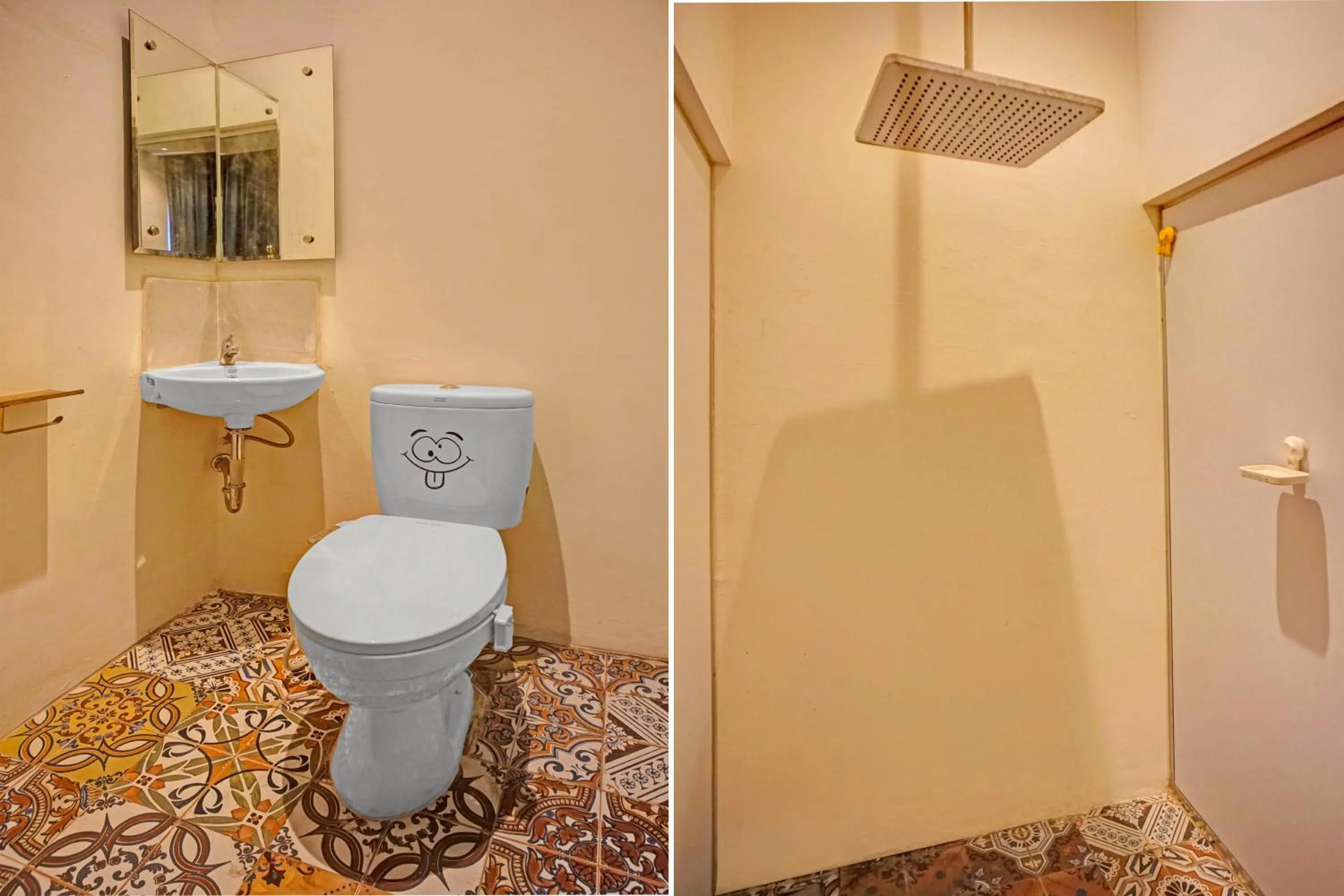 Bathroom in Hotel O near Ringroad City Walk XXI formerly Mitrotel Medan