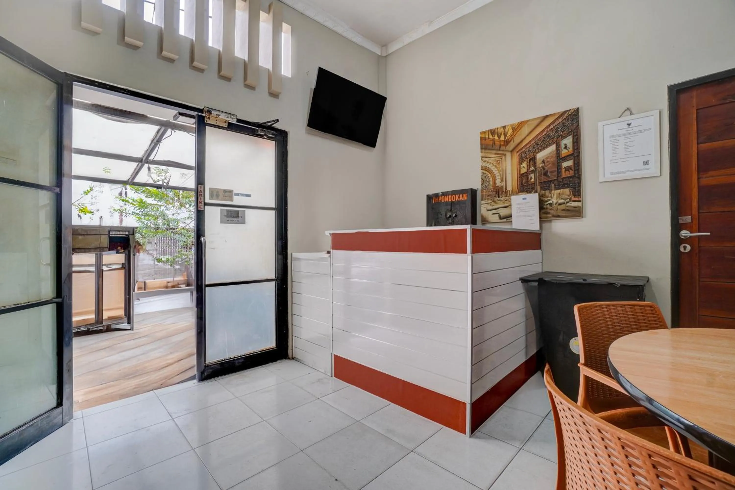 Lobby or reception in Hotel O near Monas formerly Pondokan Kota Jakarta