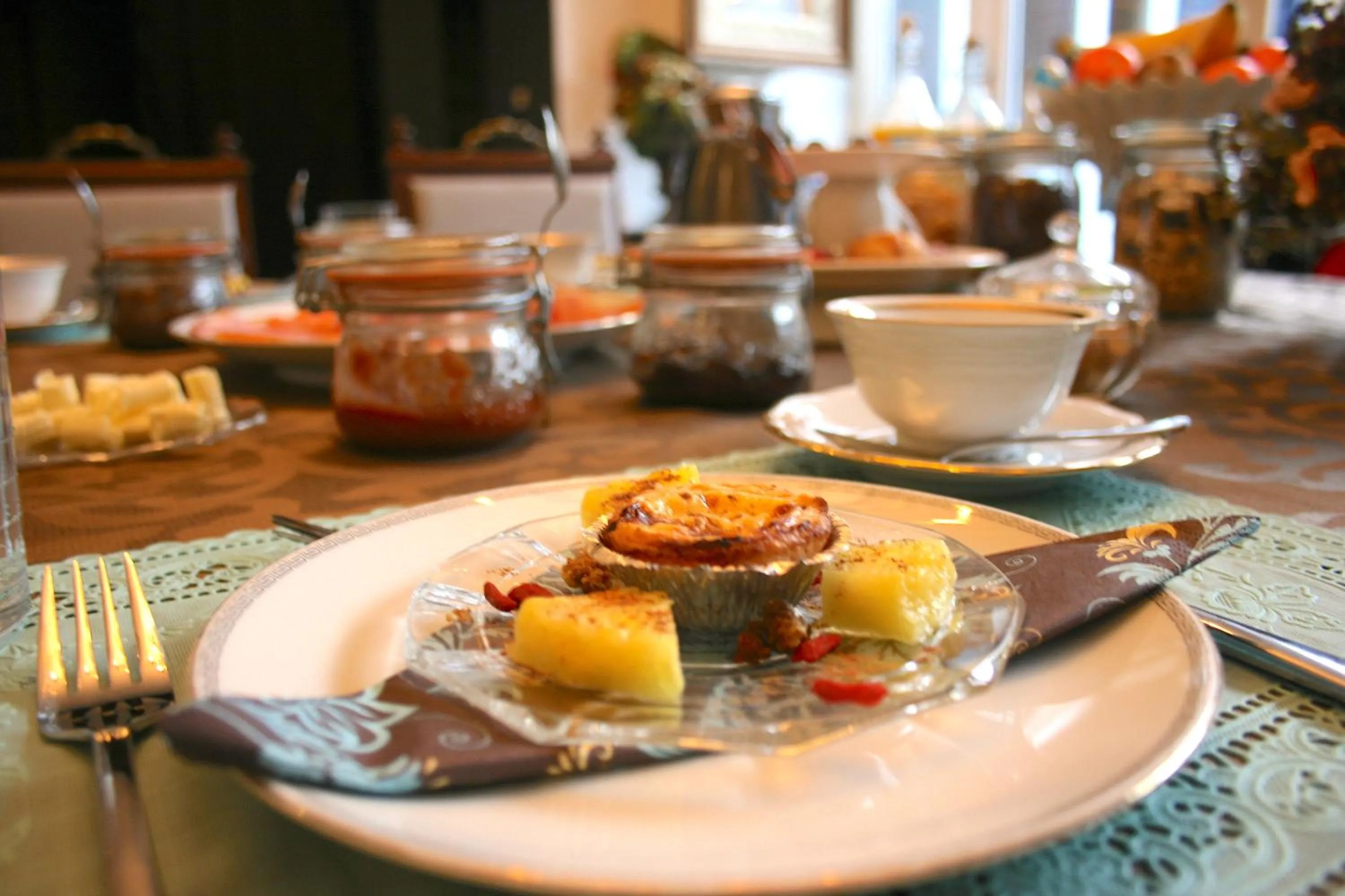 Food and drinks in Casa Lucinda
