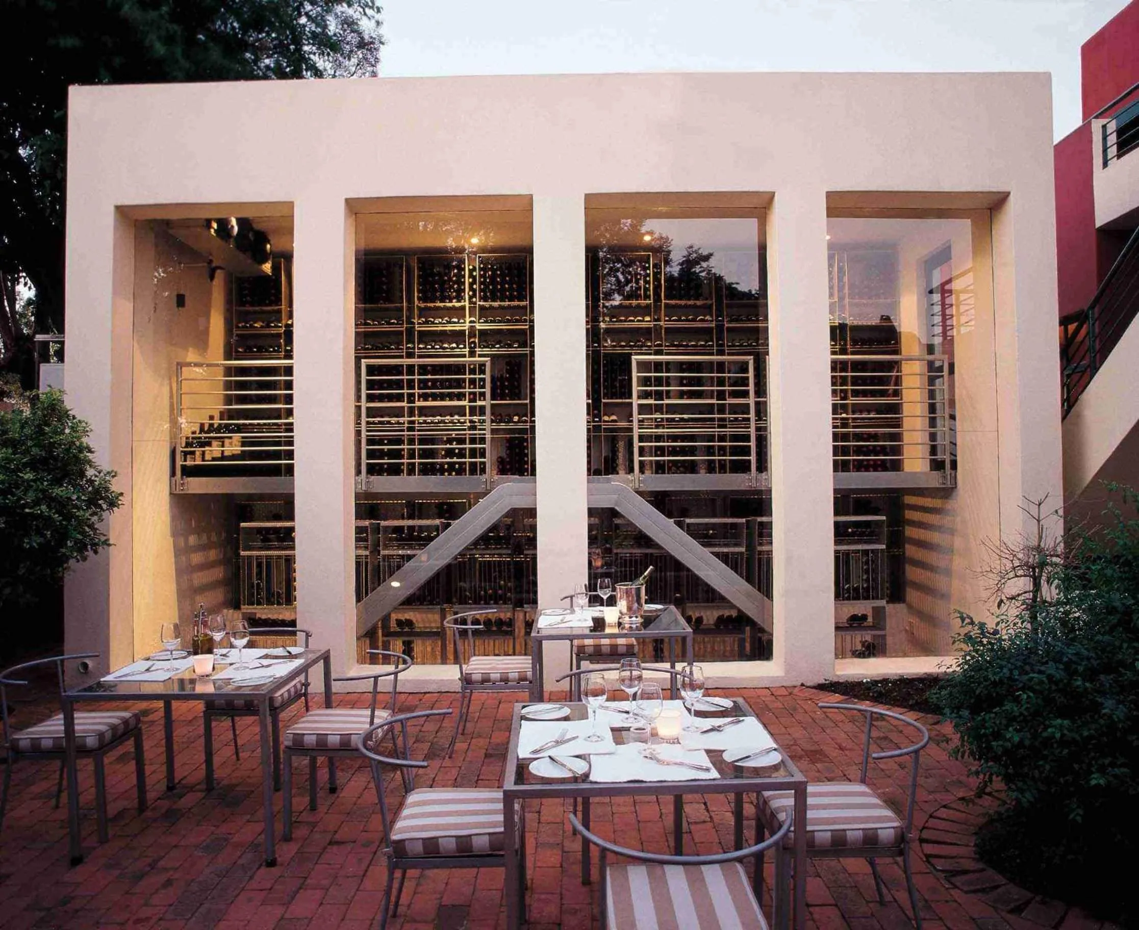 Sunset in Ten Bompas Hotel