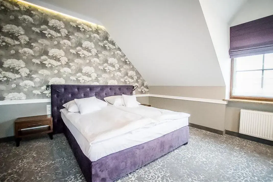 Bed in Hotel Pałac Poledno Bed in Hotel Pałac Poledno