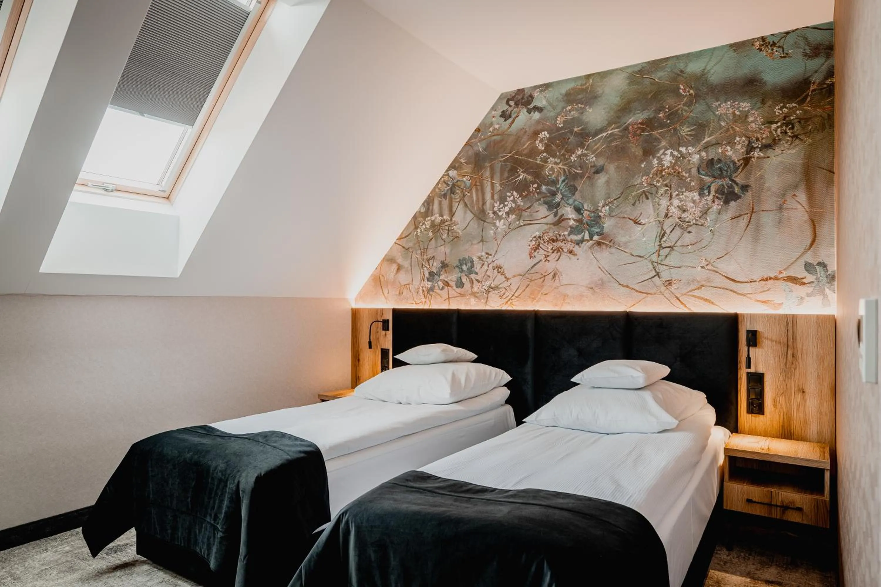 Bed in Hotel Pałac Poledno