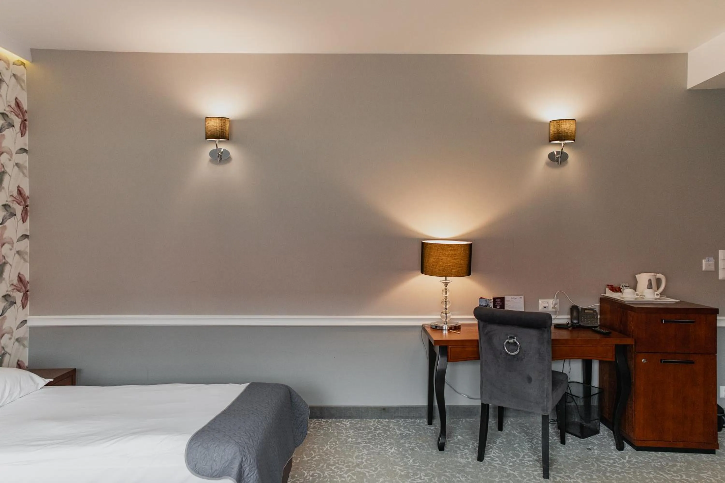 Bed in Hotel Pałac Poledno