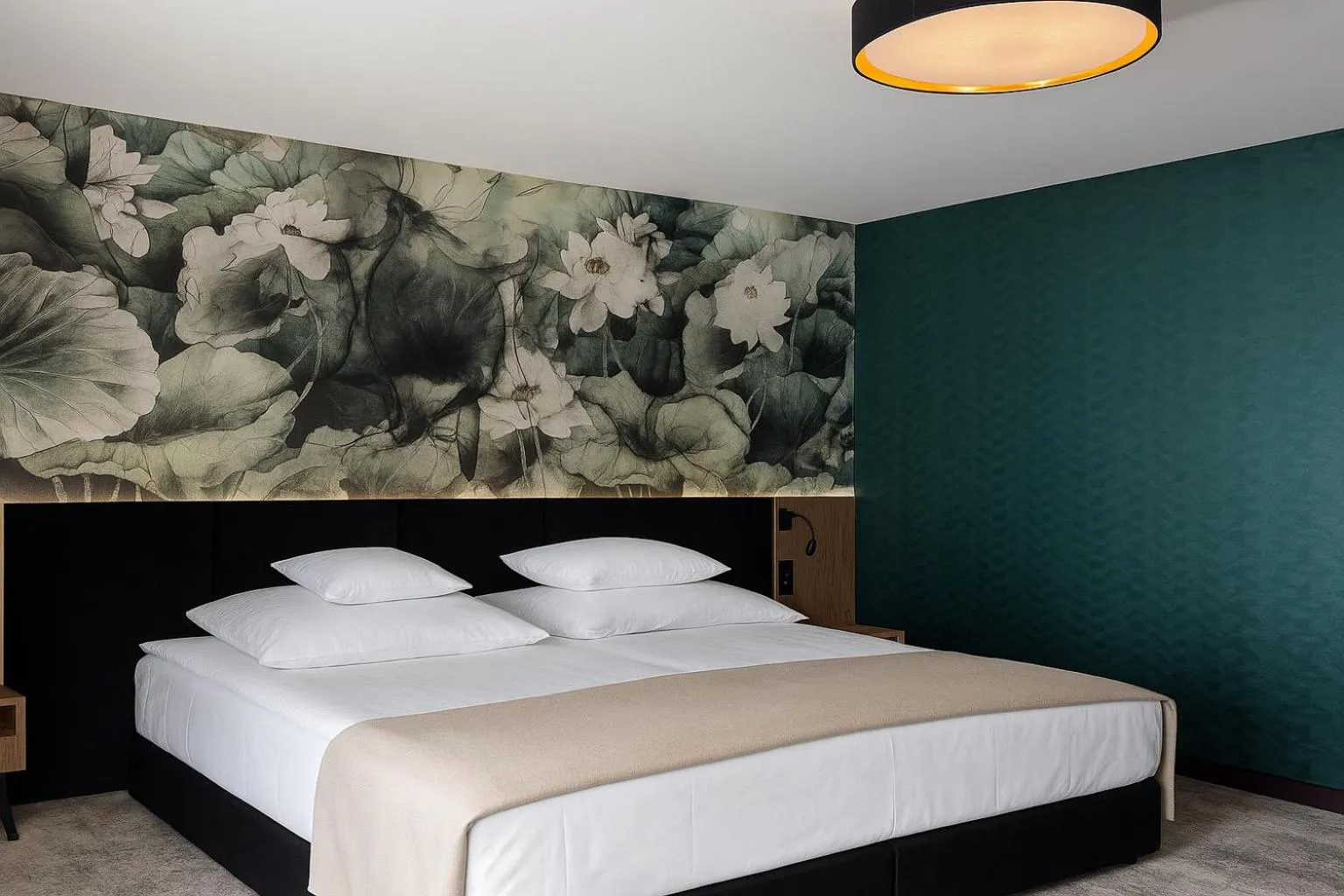 Bed in Hotel Pałac Poledno