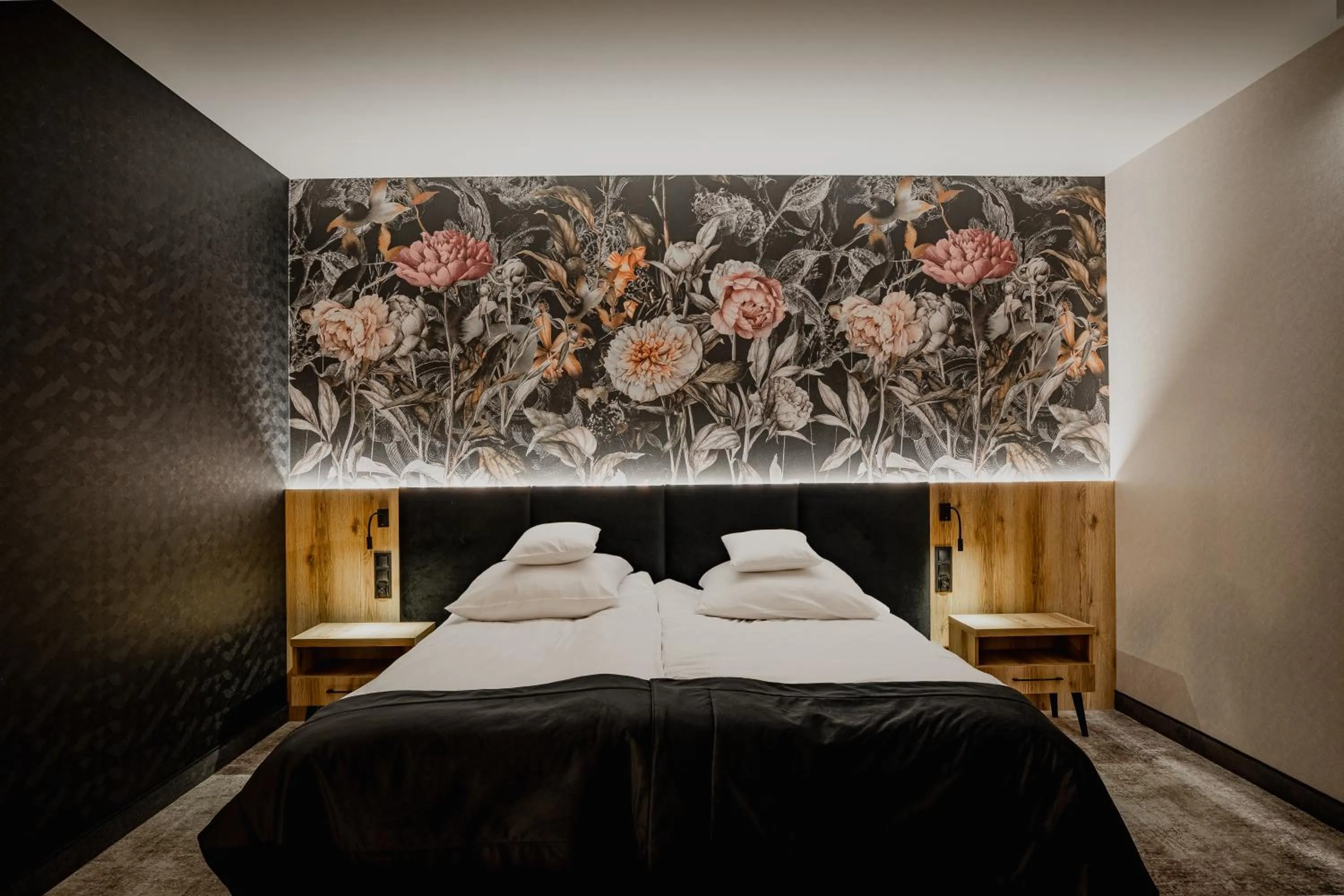 Bed in Hotel Pałac Poledno