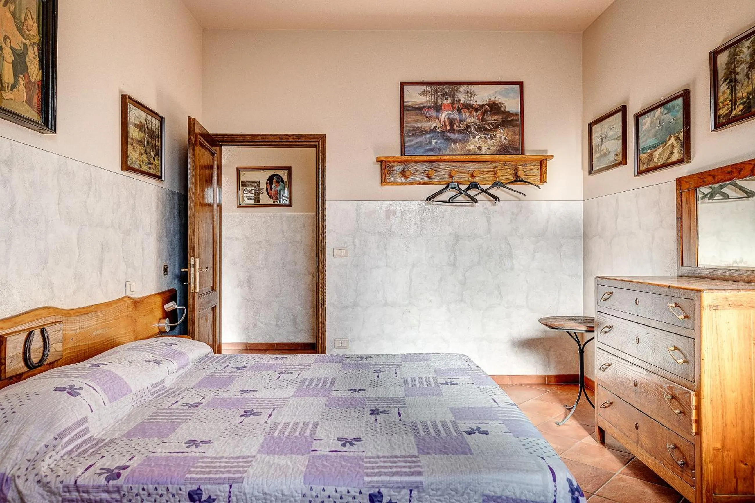 Bedroom, Bed in Villa Verde