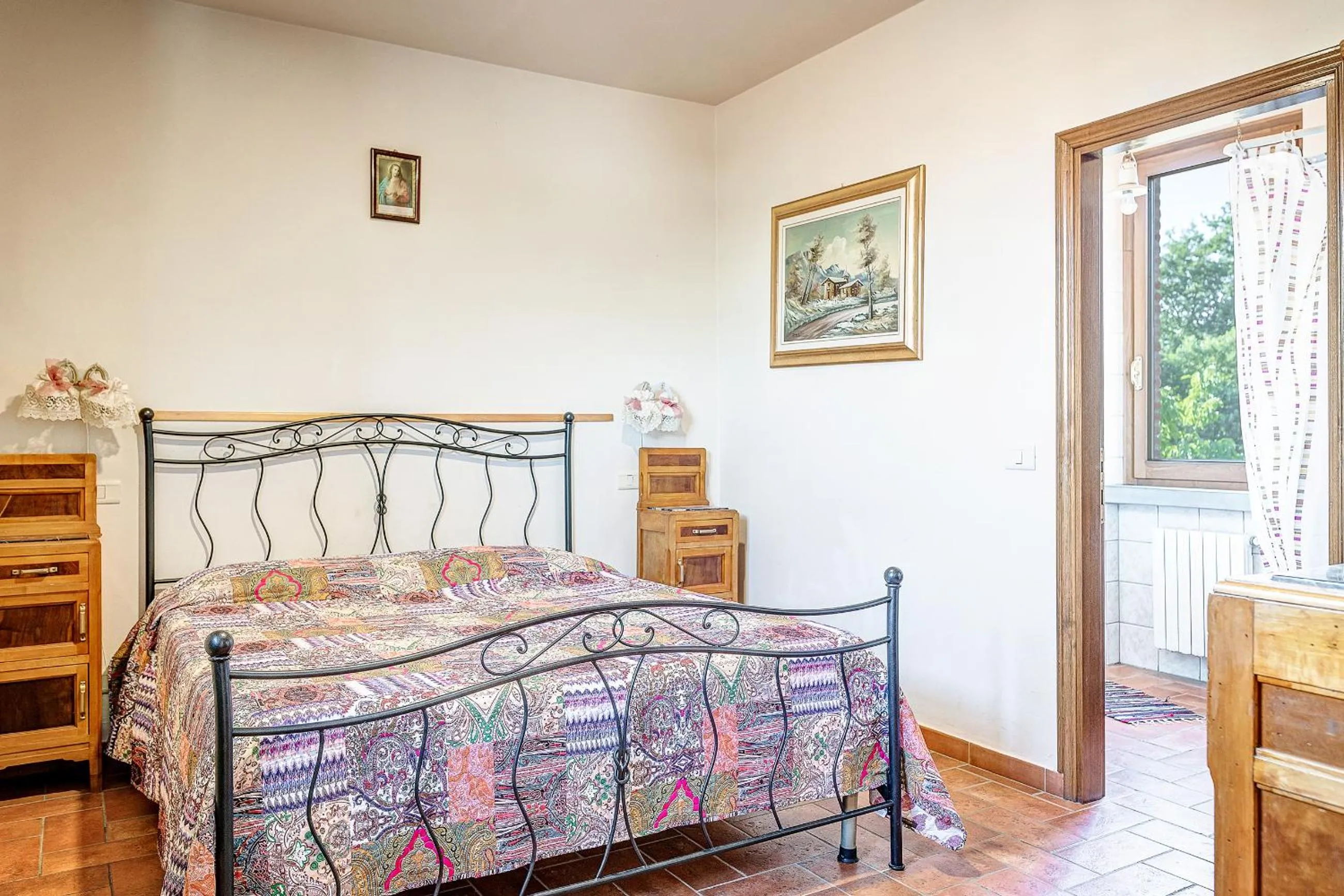 Bedroom, Bed in Villa Verde