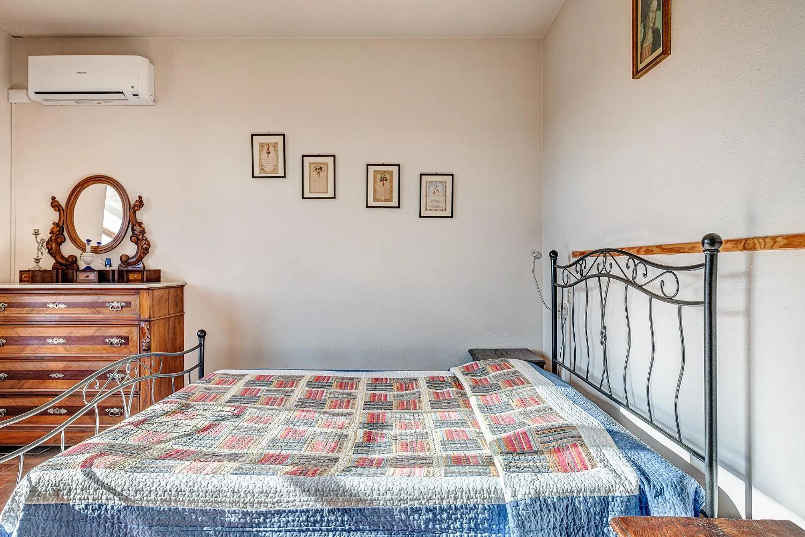 Bedroom, Bed in Villa Verde