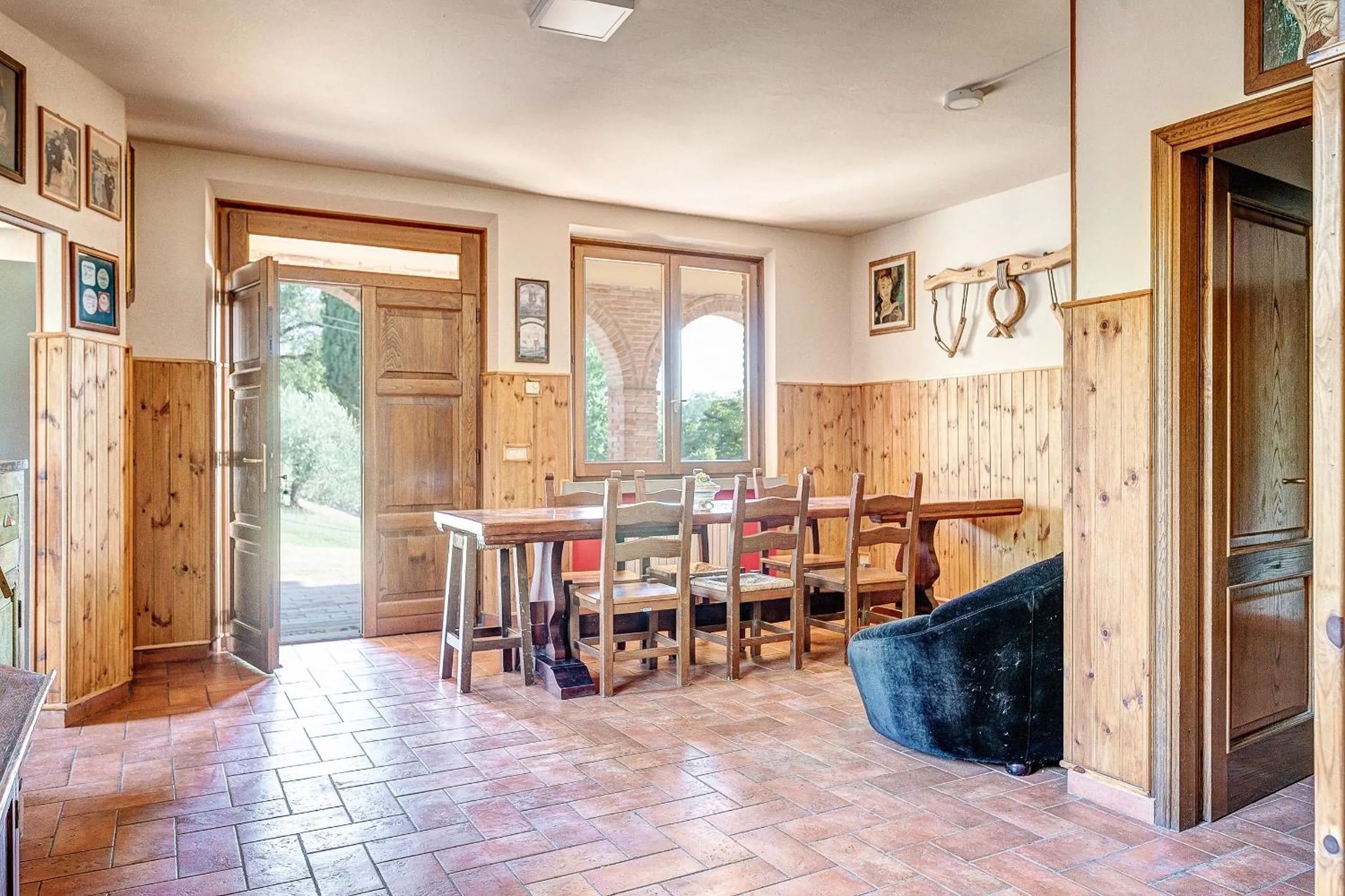 Dining area in Villa Verde