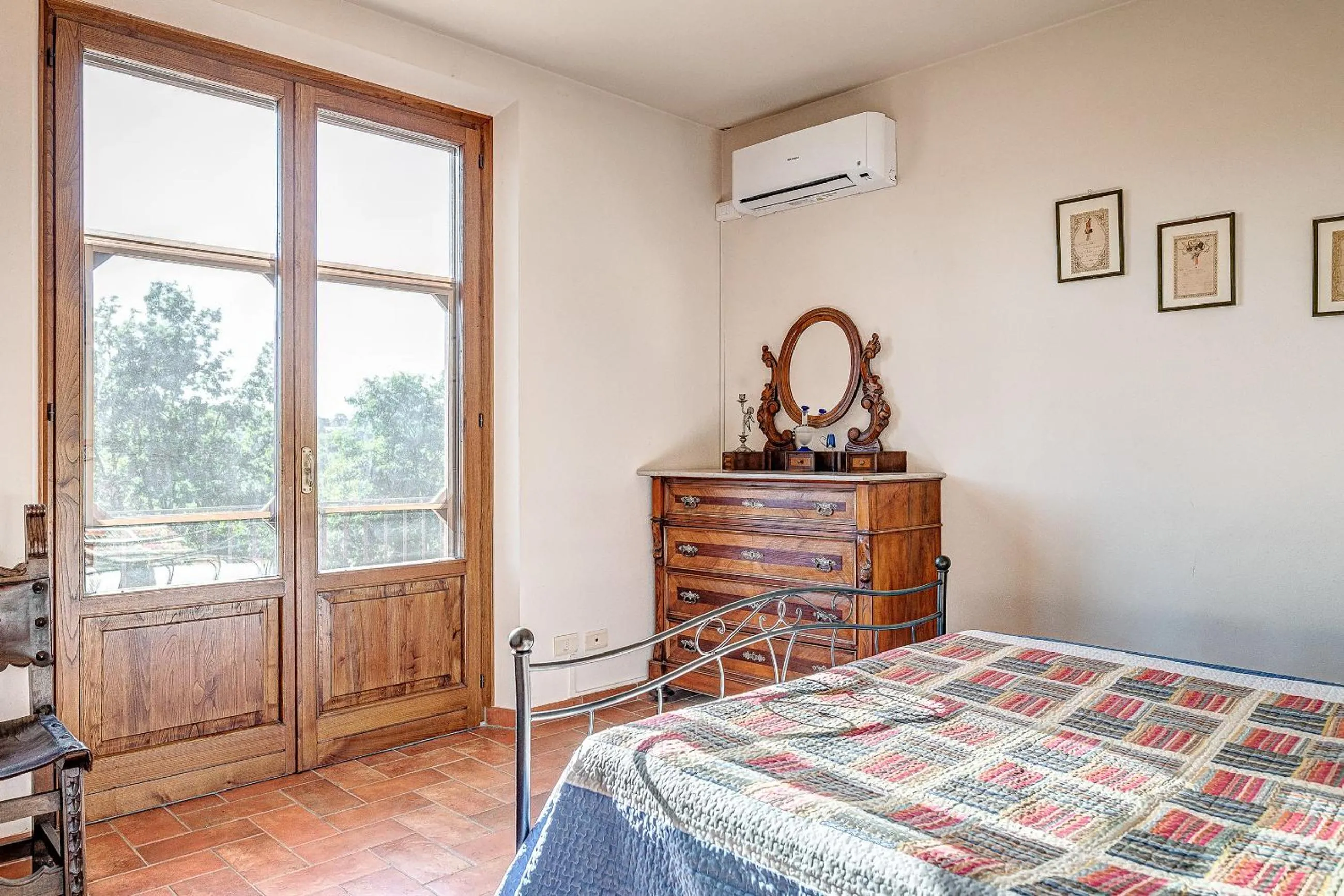 Bedroom, Bed in Villa Verde