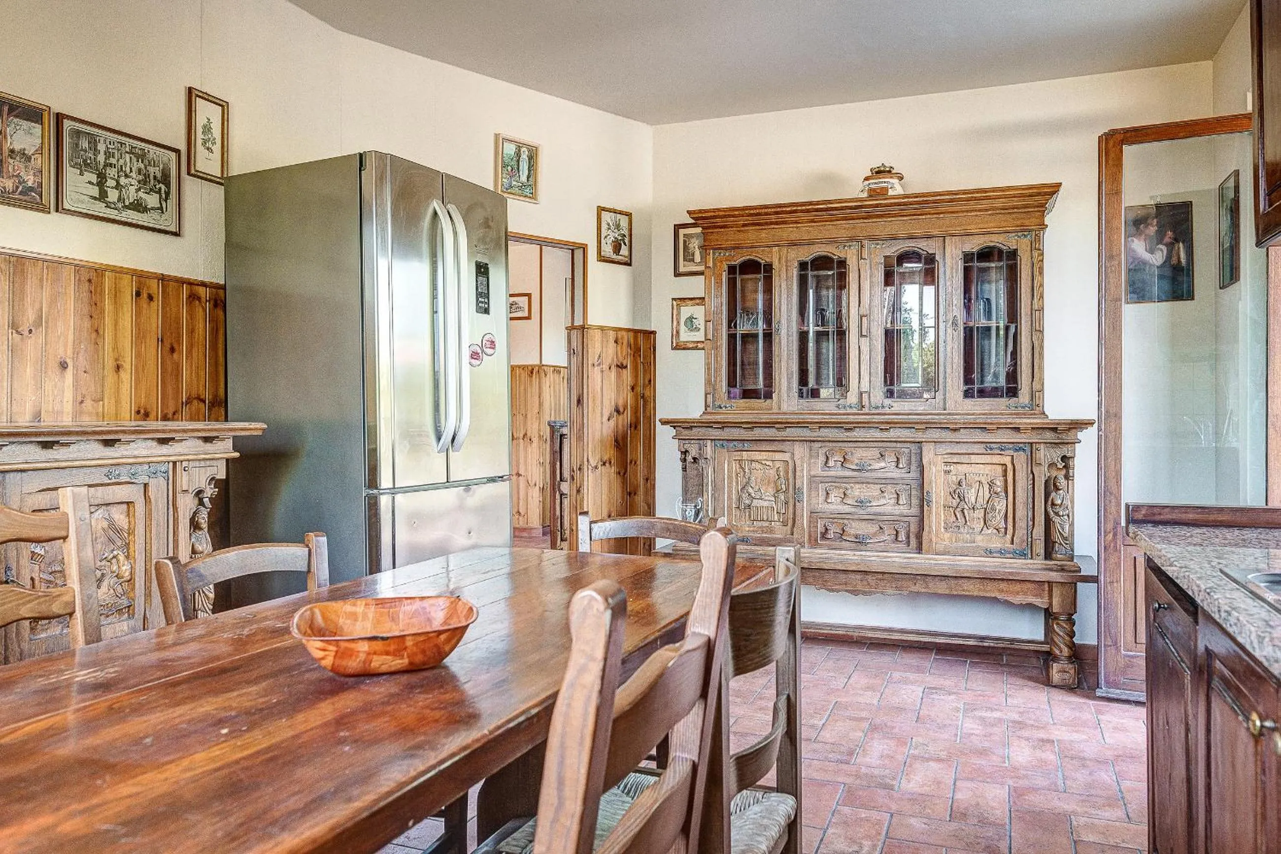 Dining area in Villa Verde