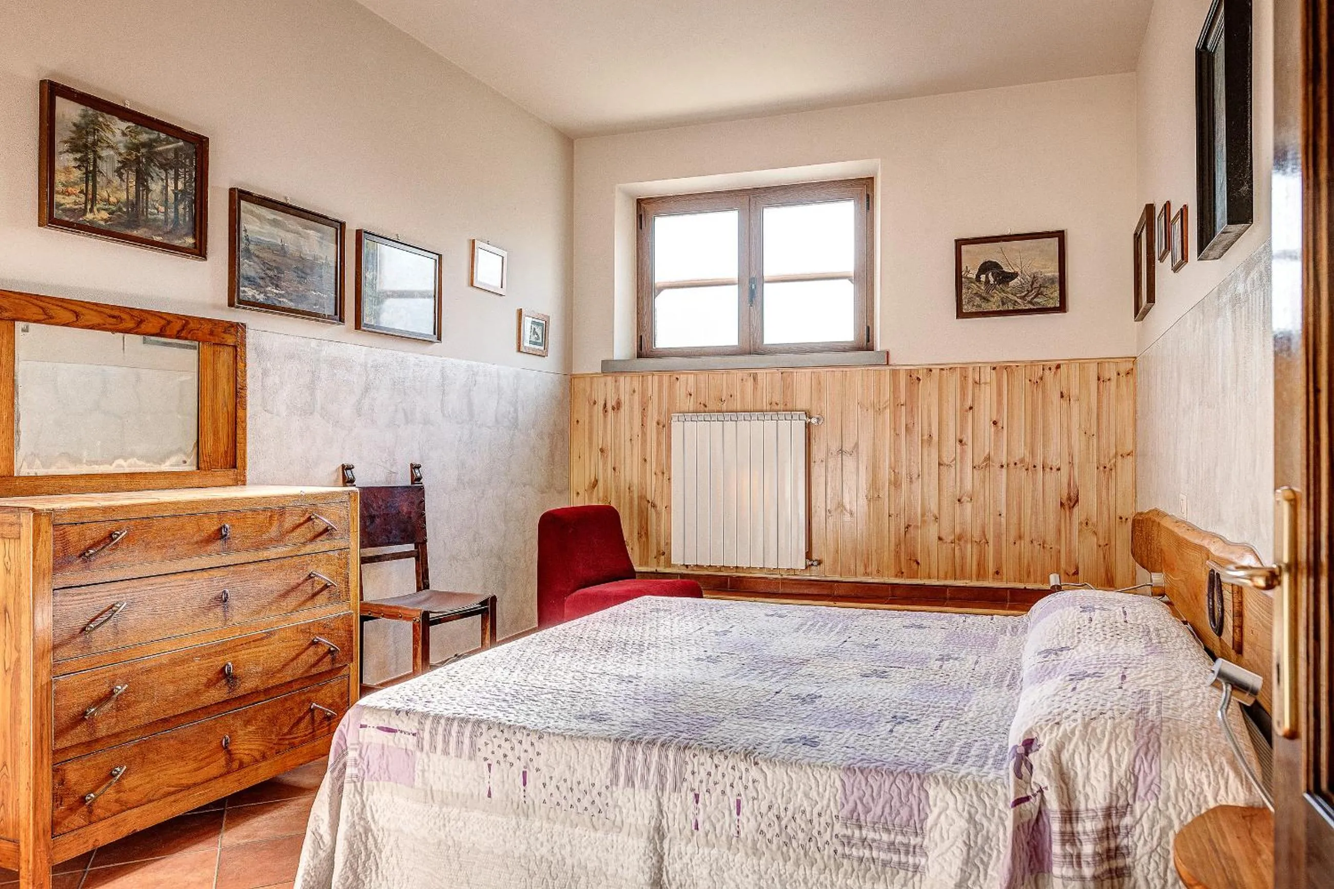 Bedroom, Bed in Villa Verde