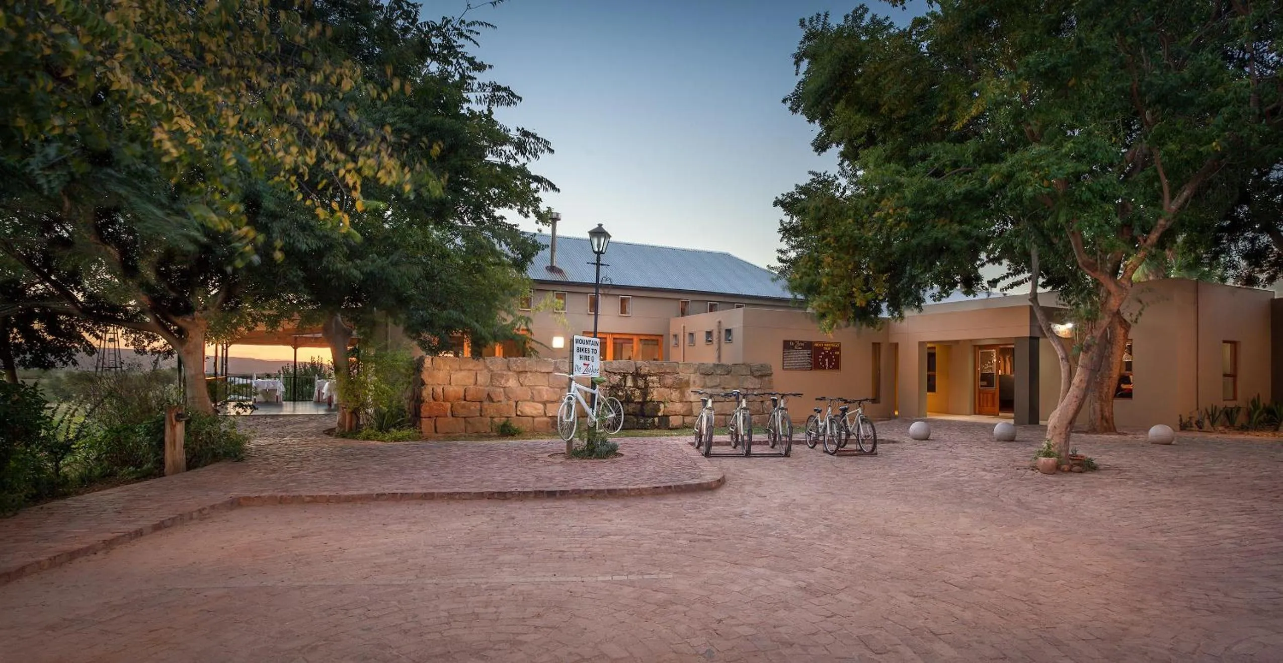 Floor plan in De Zeekoe Guest Farm