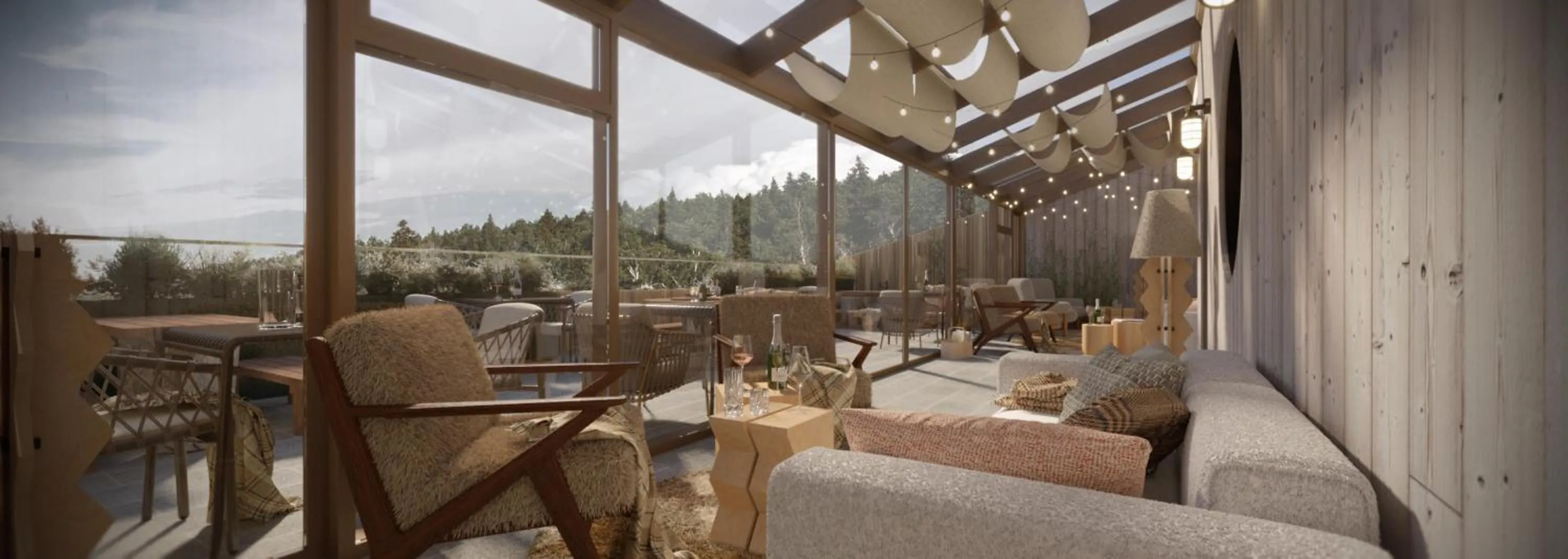 Patio in Skald Hotel Akureyri, Curio Collection By Hilton