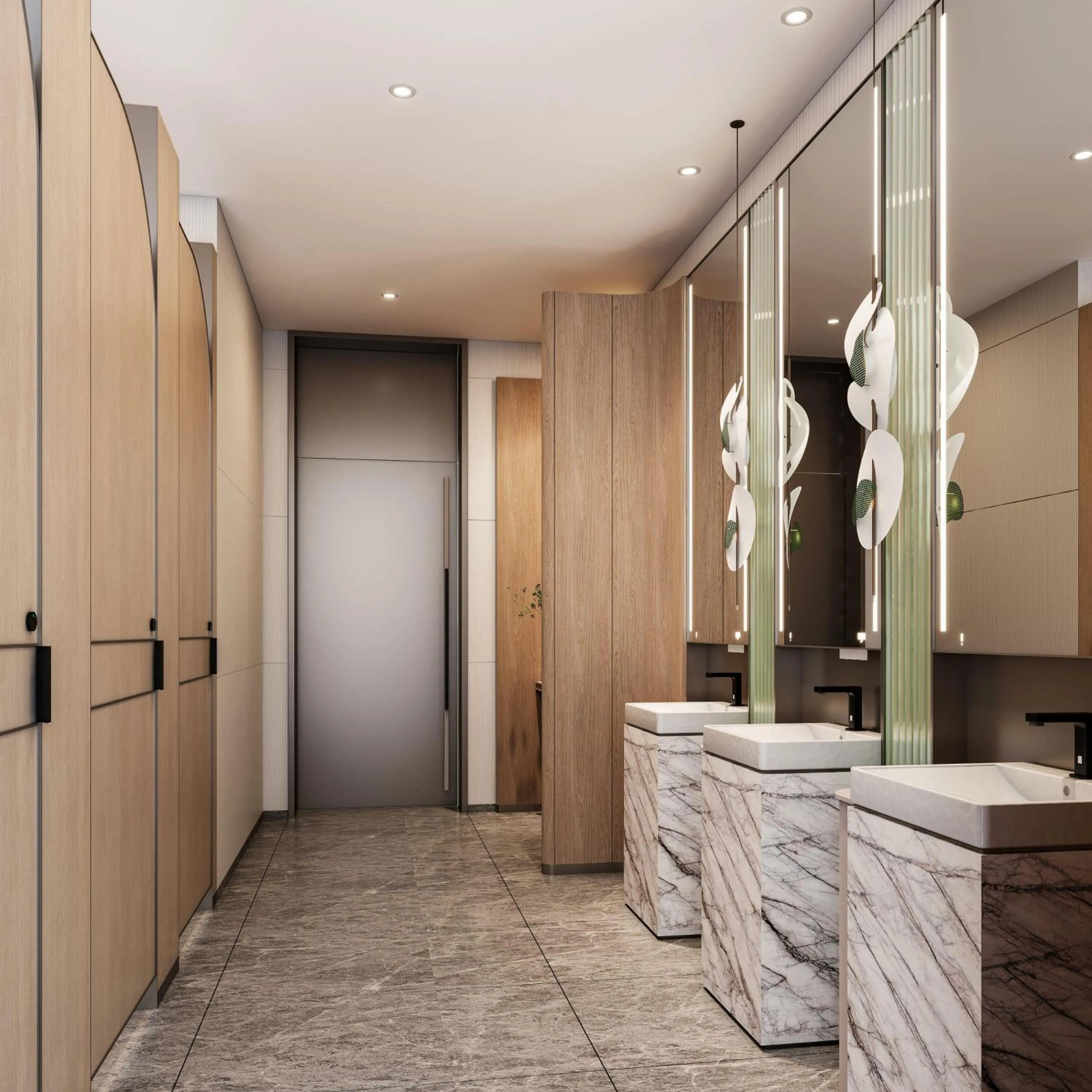 Bathroom in Hilton Garden Inn Beijing Fengtai Xinxiang Building