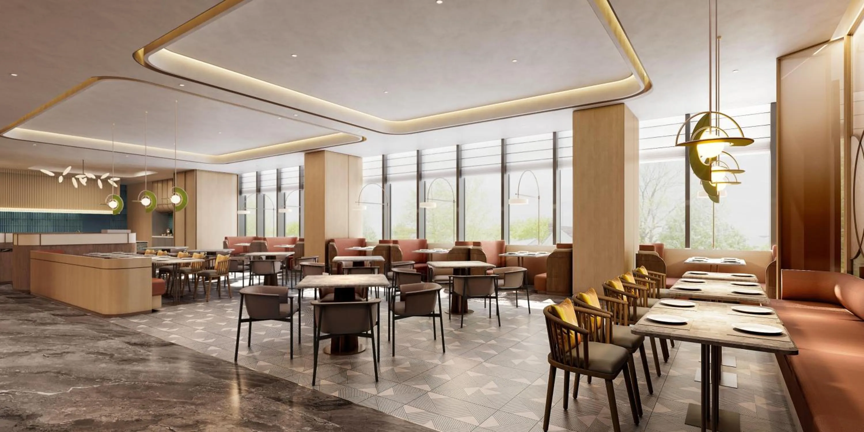 Restaurant/places to eat in Hilton Garden Inn Beijing Fengtai Xinxiang Building