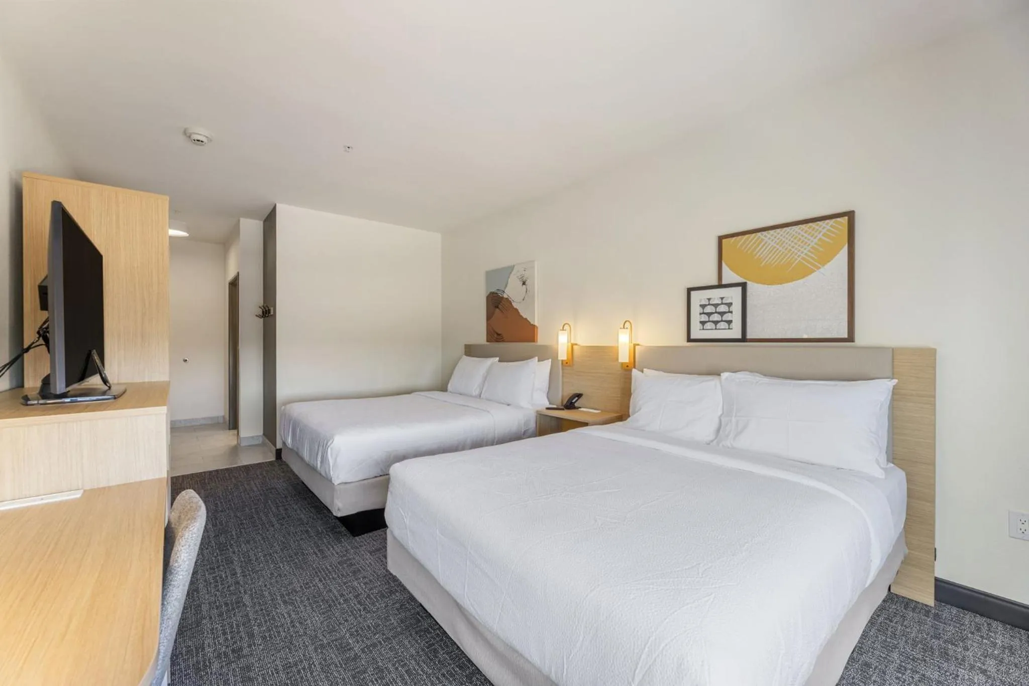 Bed in Spark By Hilton Garland Dallas East