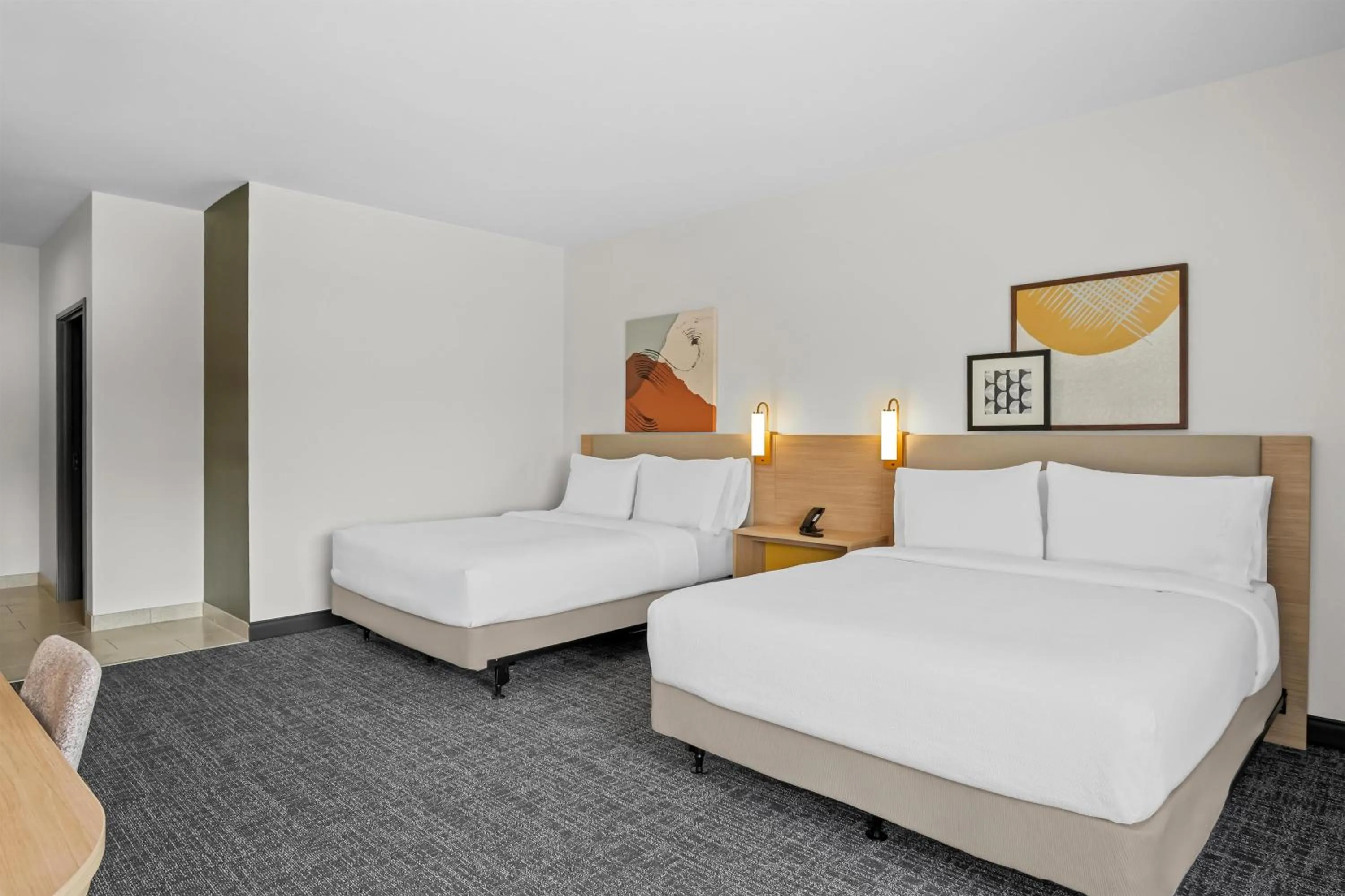 Bed in Spark By Hilton Garland Dallas East