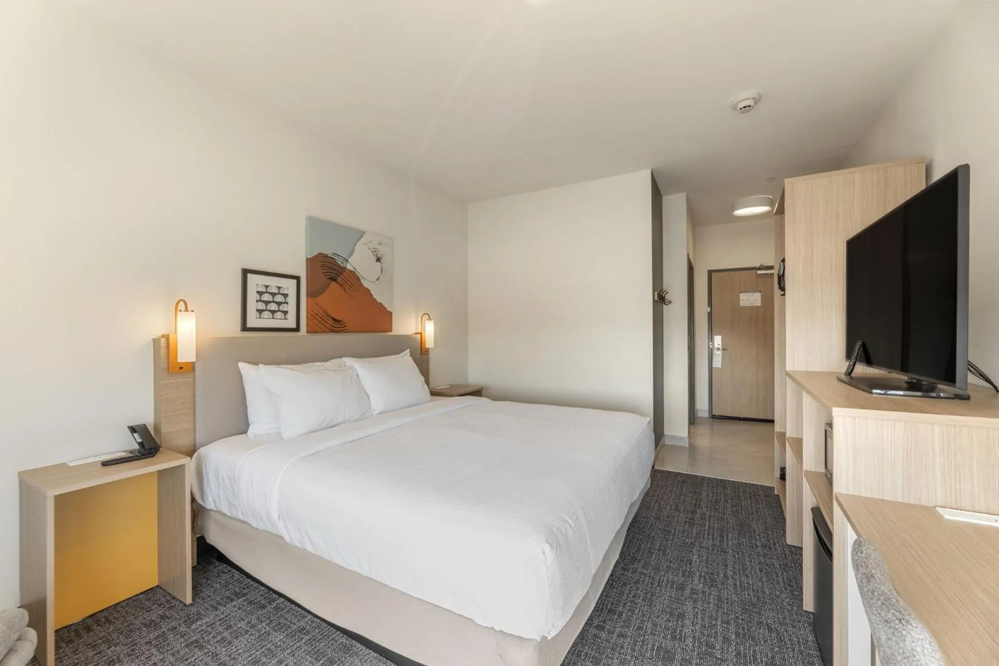 Bed in Spark By Hilton Garland Dallas East