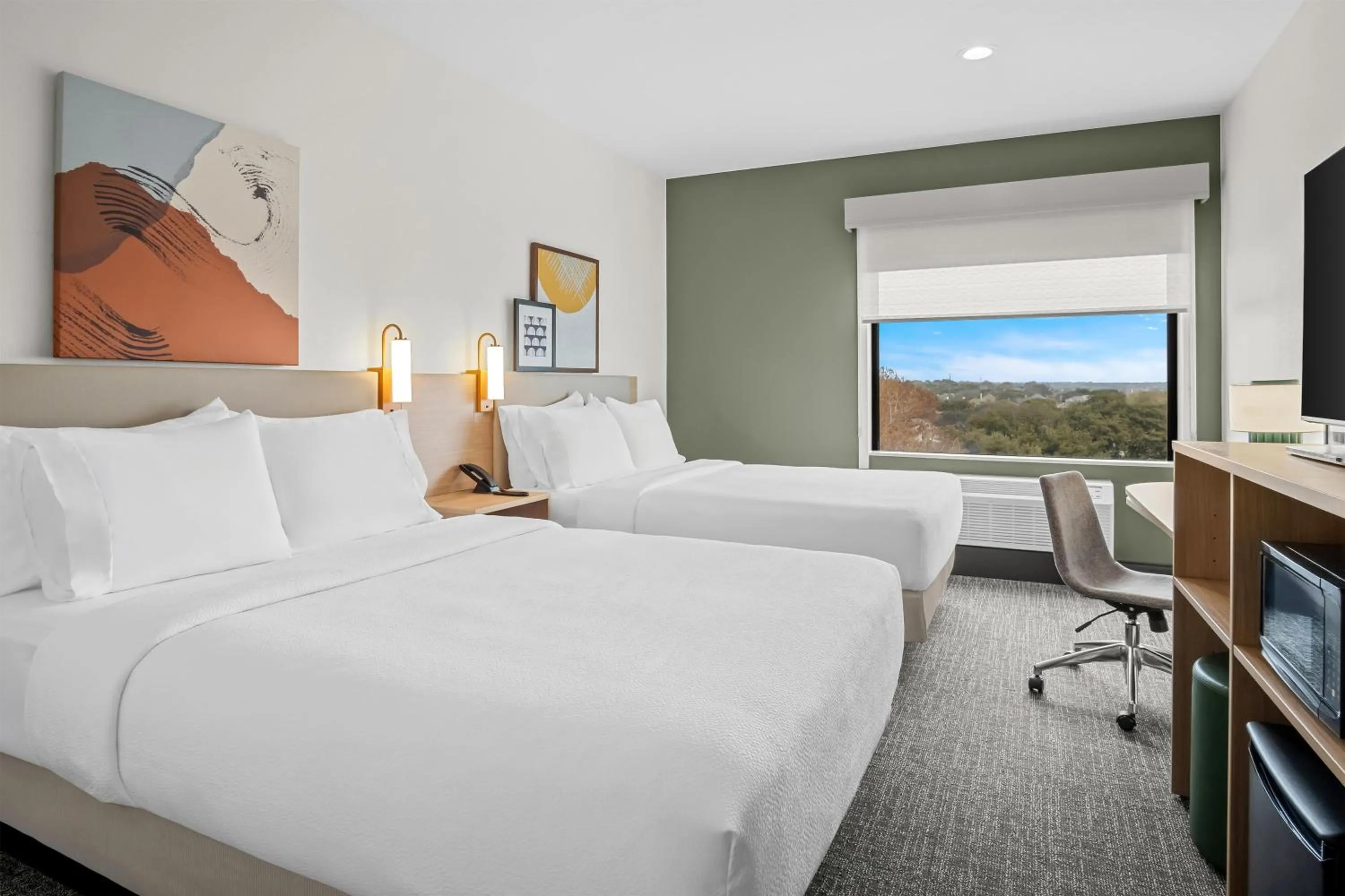 Bed in Spark By Hilton Garland Dallas East