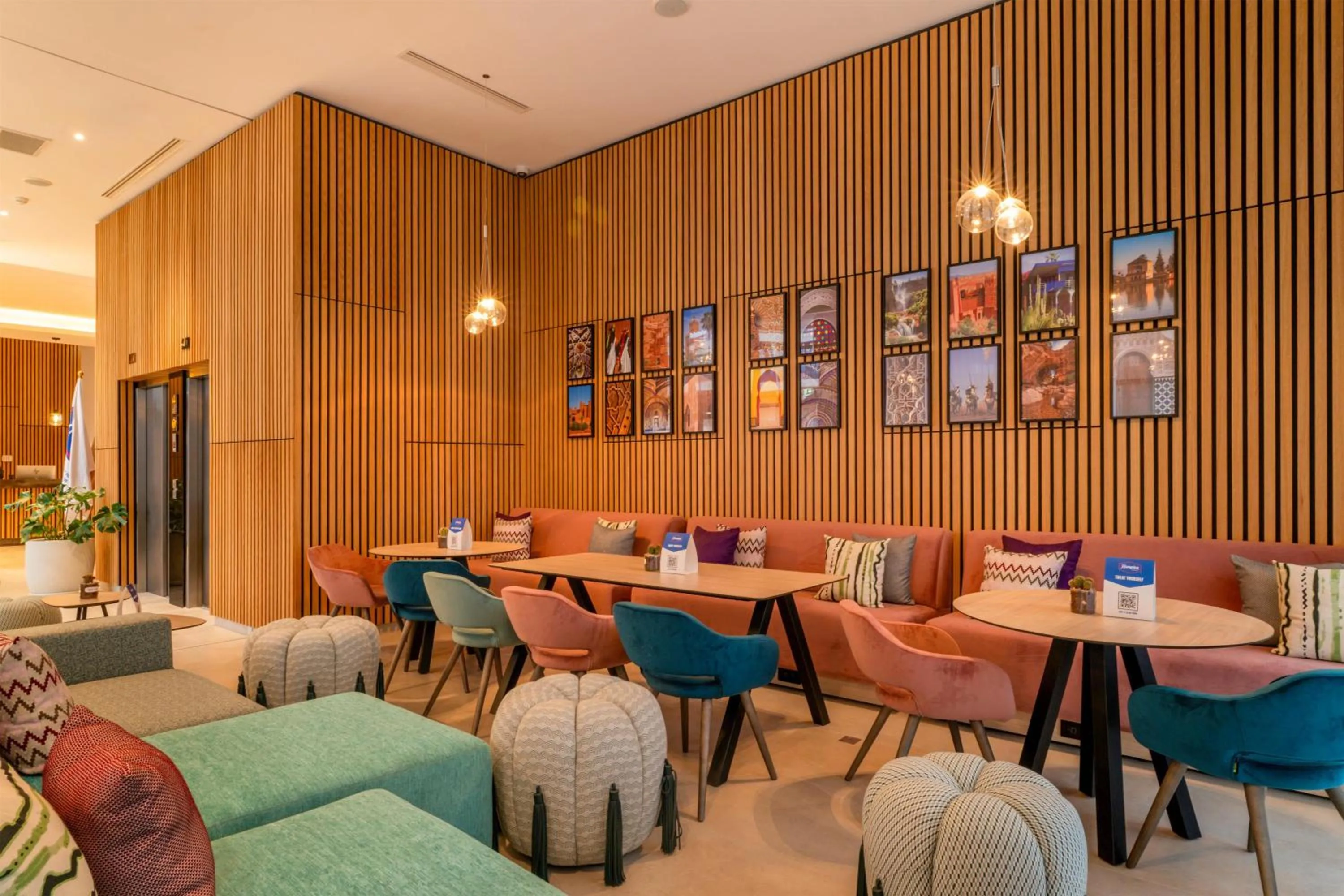 Lobby or reception in Hampton By Hilton Ben Guerir