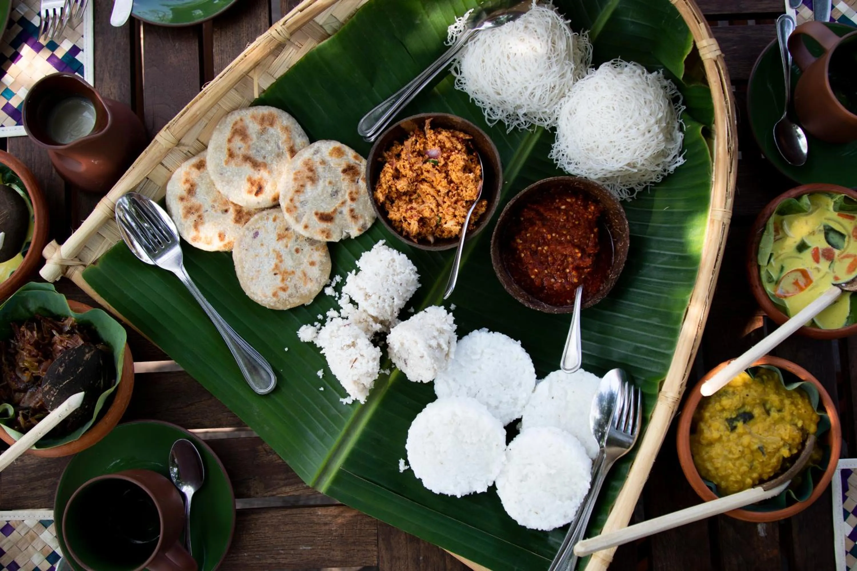 Breakfast in Amaara Forest Hotel Sigiriya