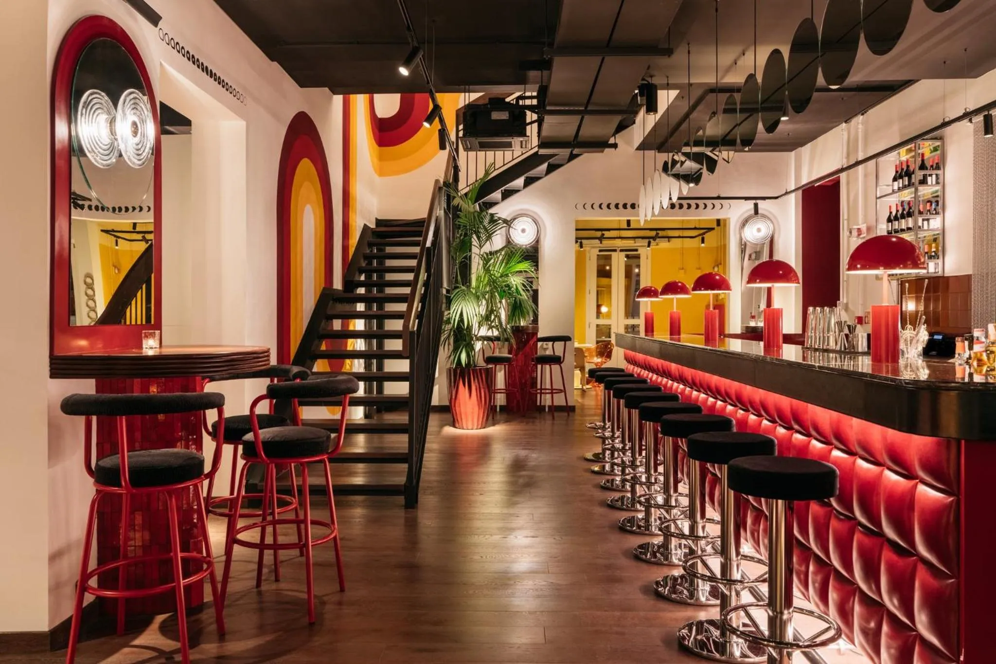 Lounge or bar in Ruby Giulia Hotel Rome