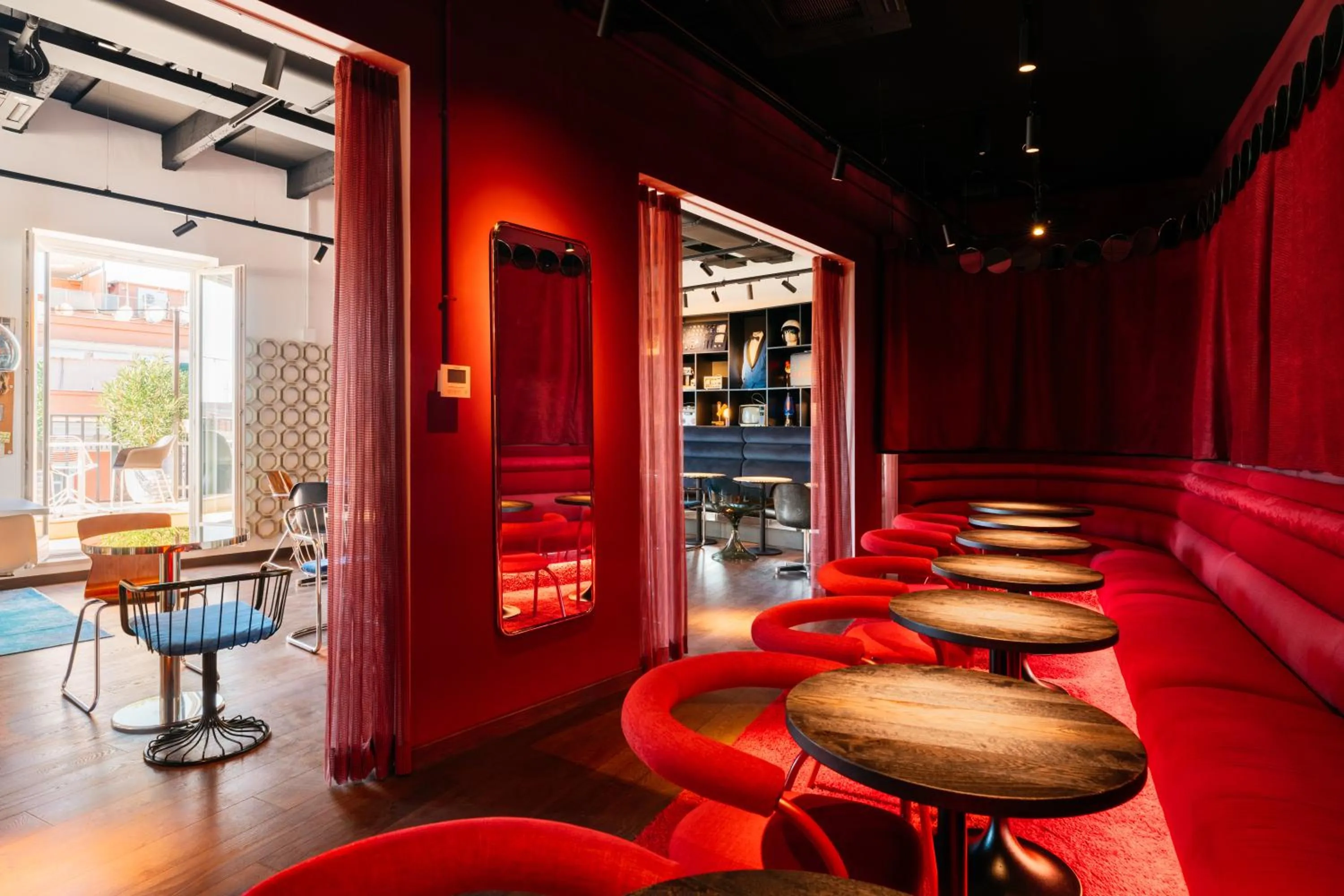 Lounge or bar in Ruby Giulia Hotel Rome