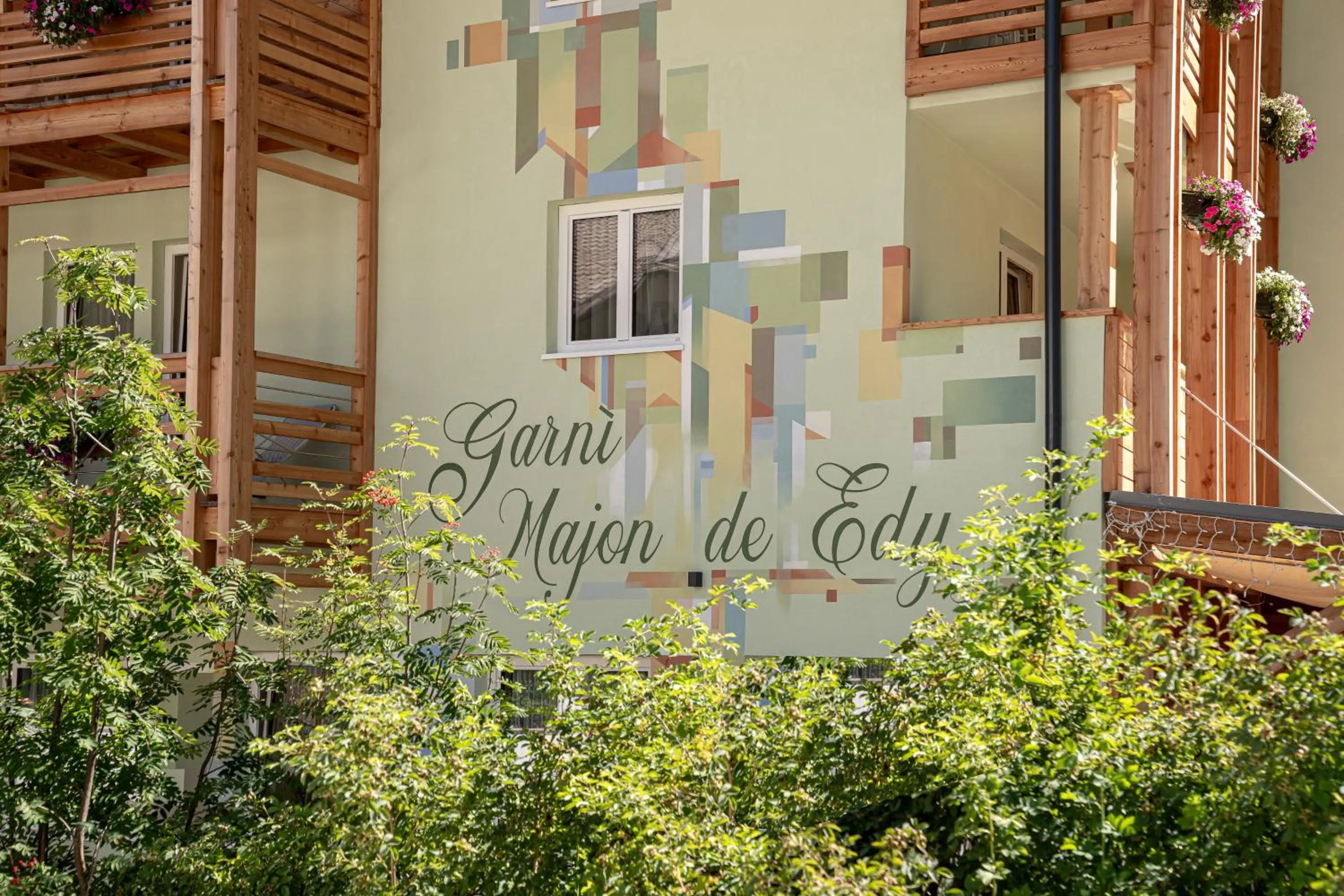 Property building in Albergo Garni Edy (B&B)