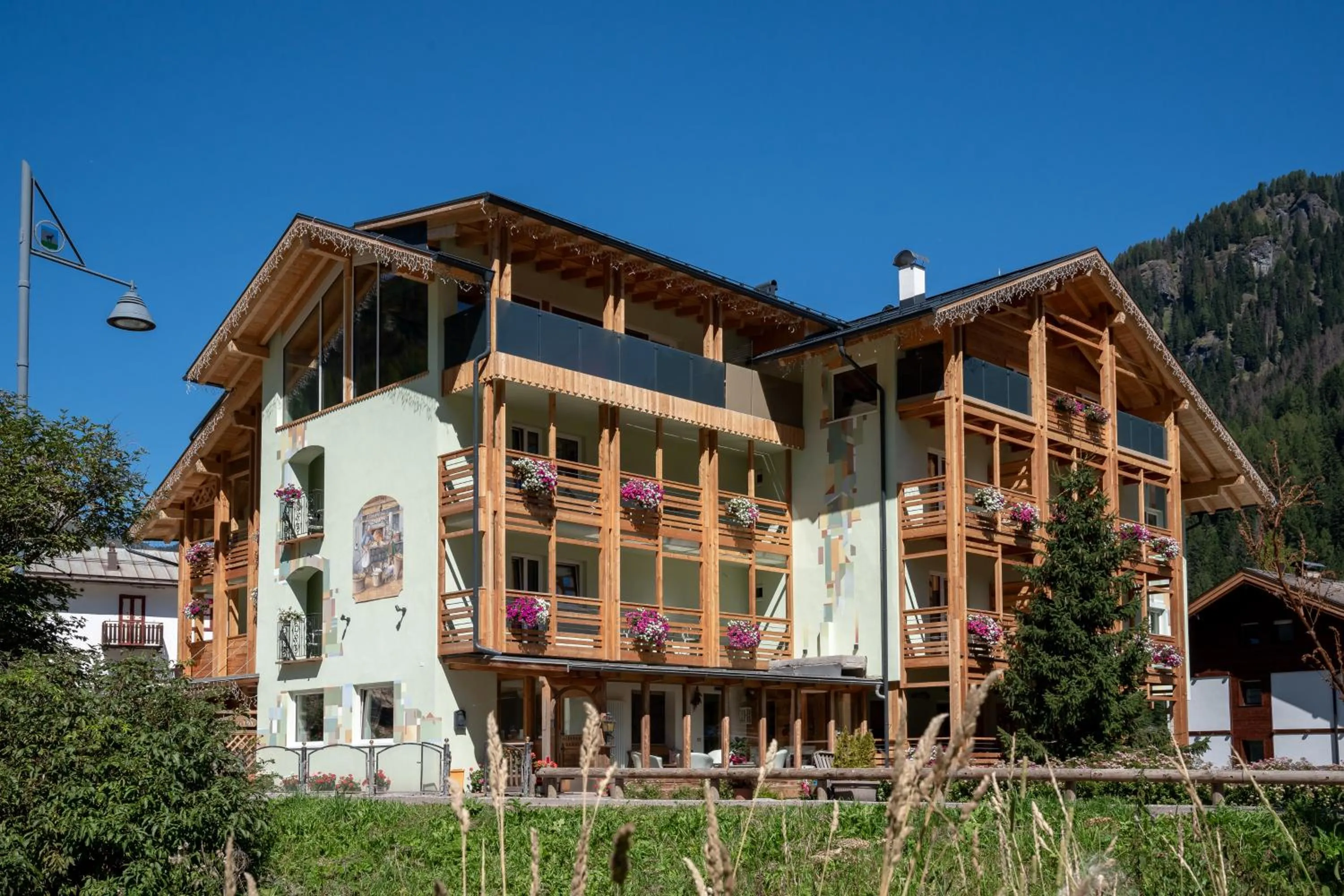 Property building in Albergo Garni Edy (B&B)