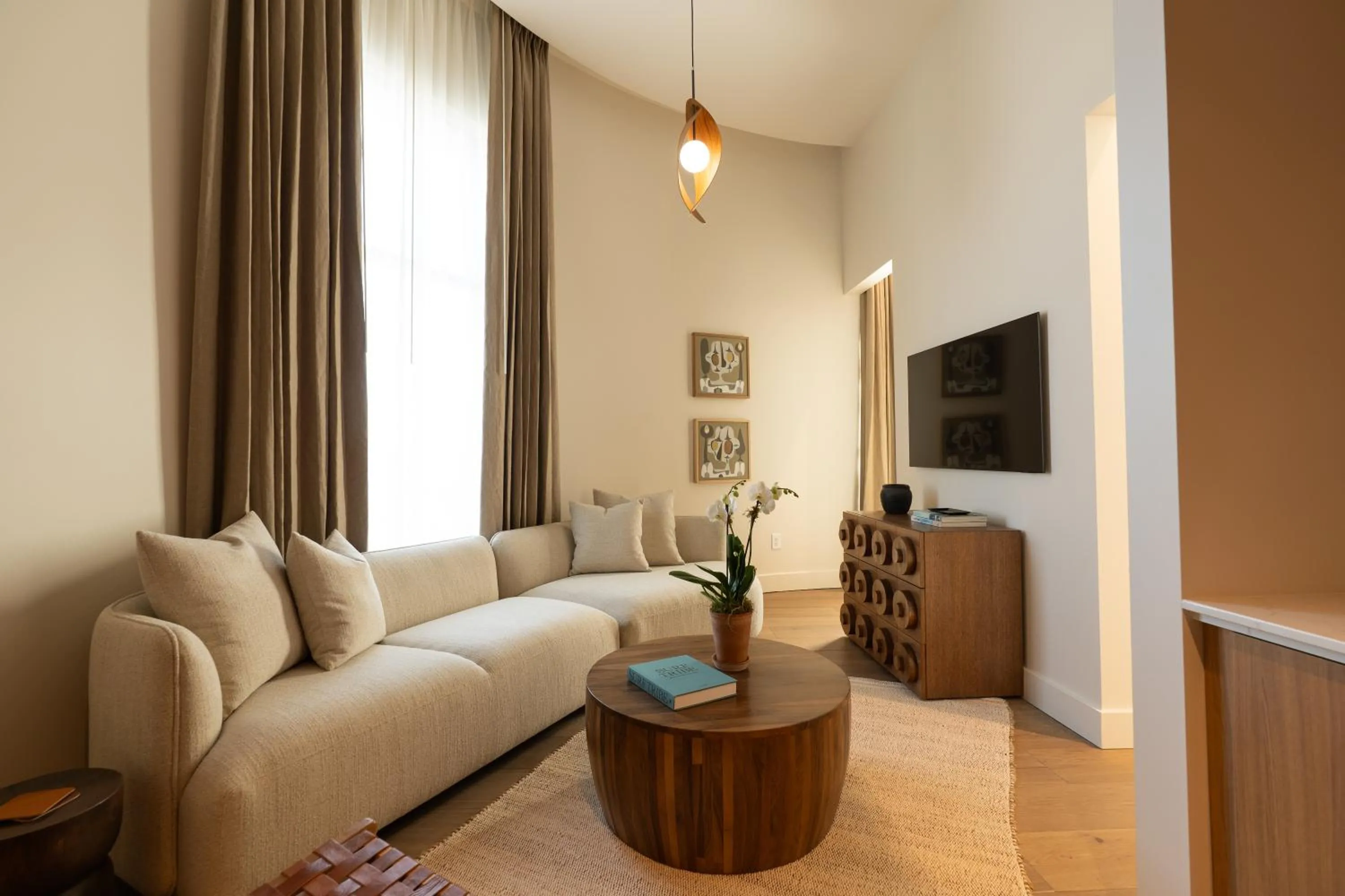 Living room in The Sitio