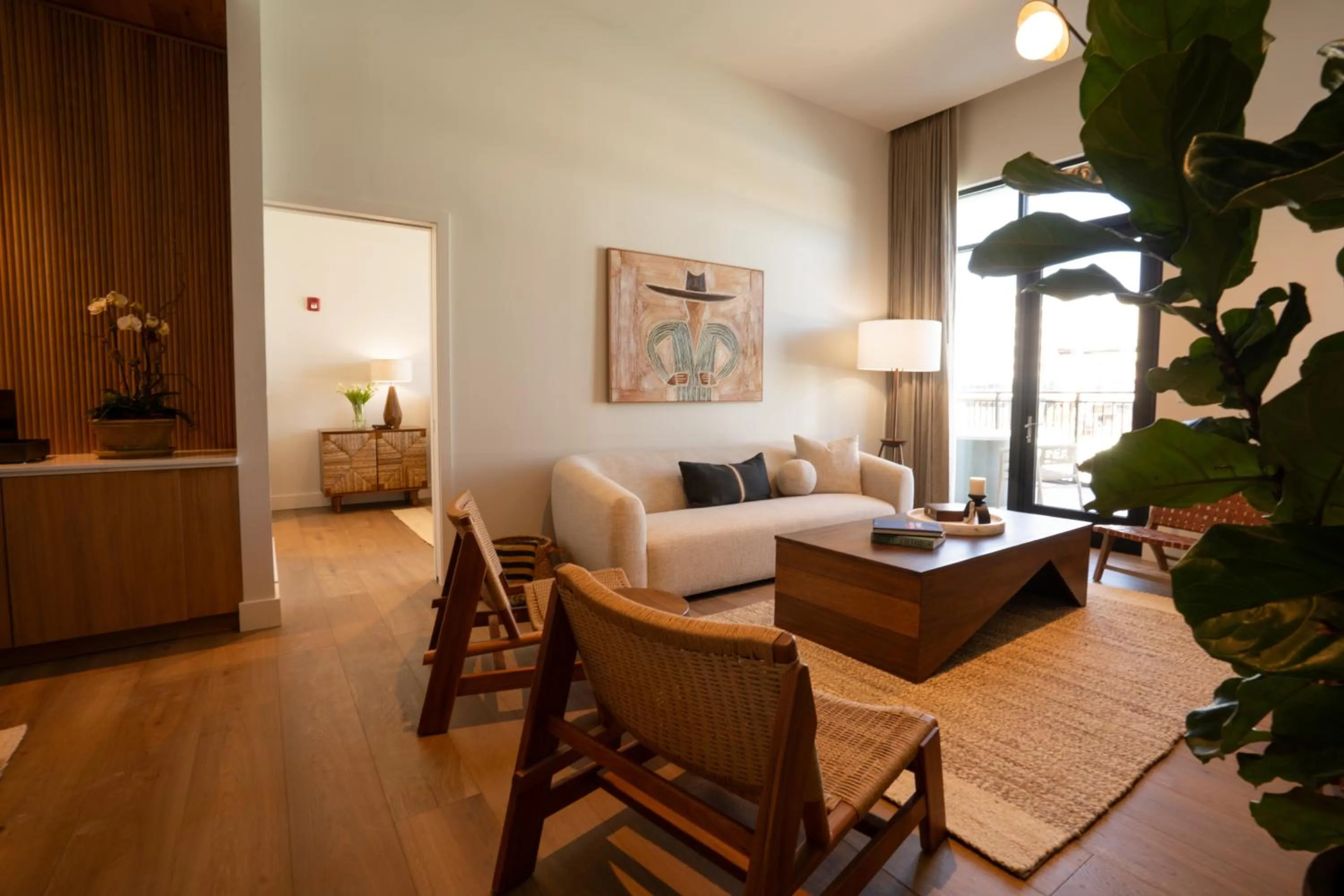 Living room in The Sitio