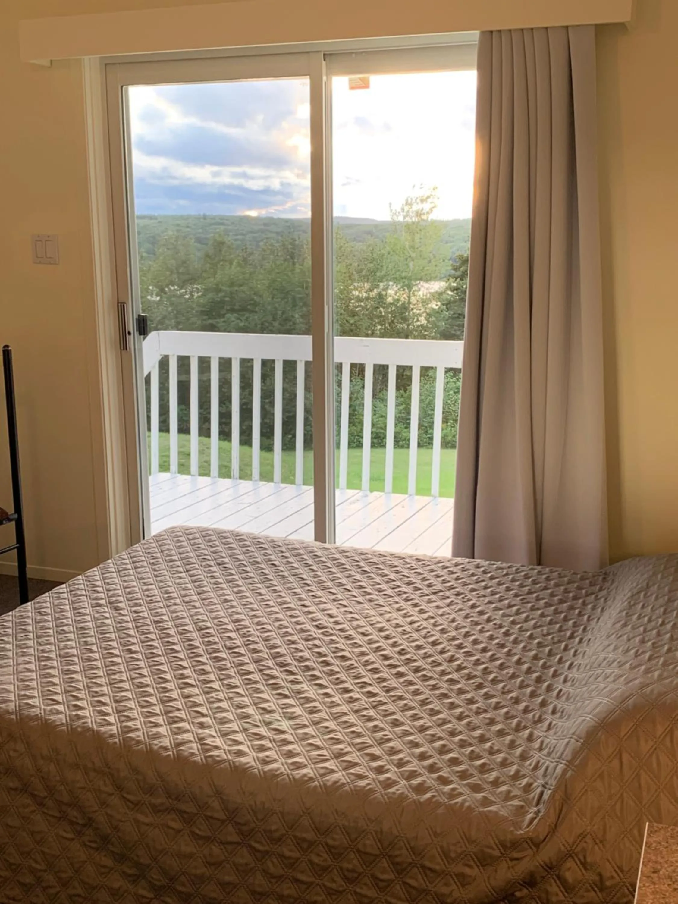 Bed in Auberge Motel Panorama