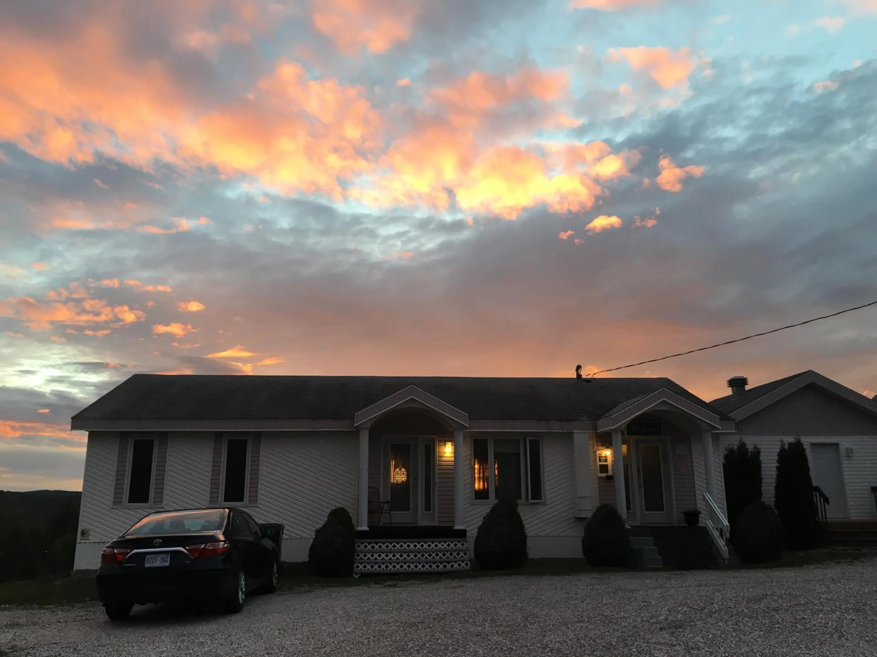 Facade/entrance in Auberge Motel Panorama