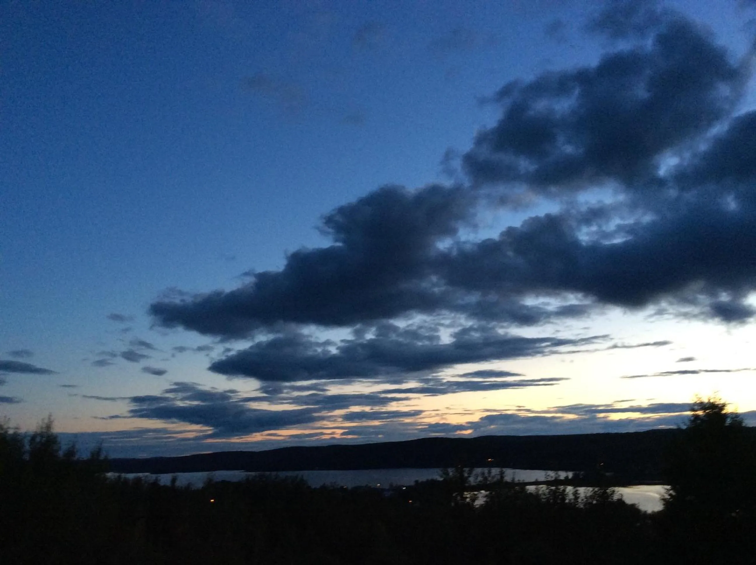Lake view in Auberge Motel Panorama