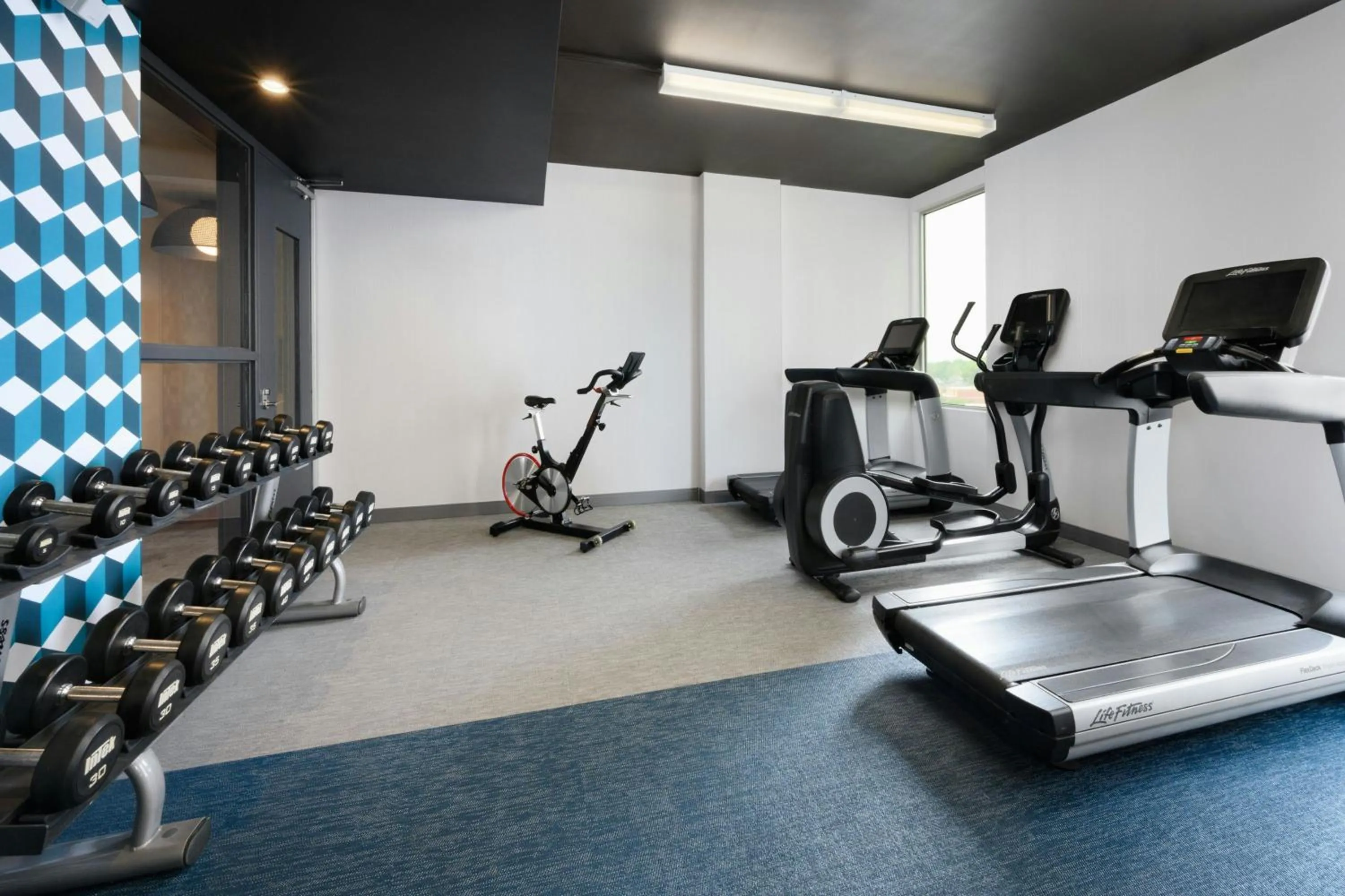 Fitness centre/facilities in Aloft Greenville Downtown