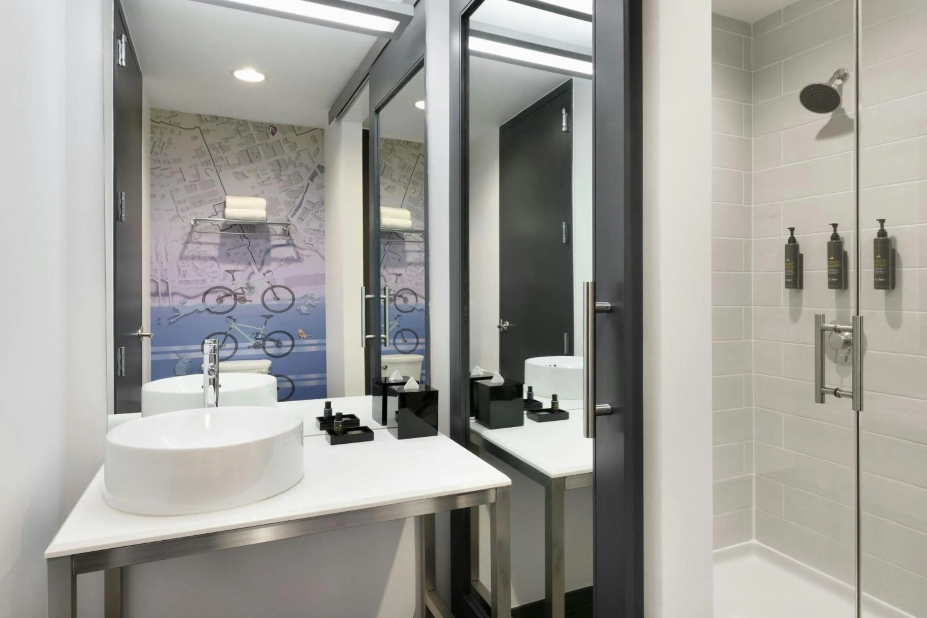 Bathroom in Aloft Greenville Downtown