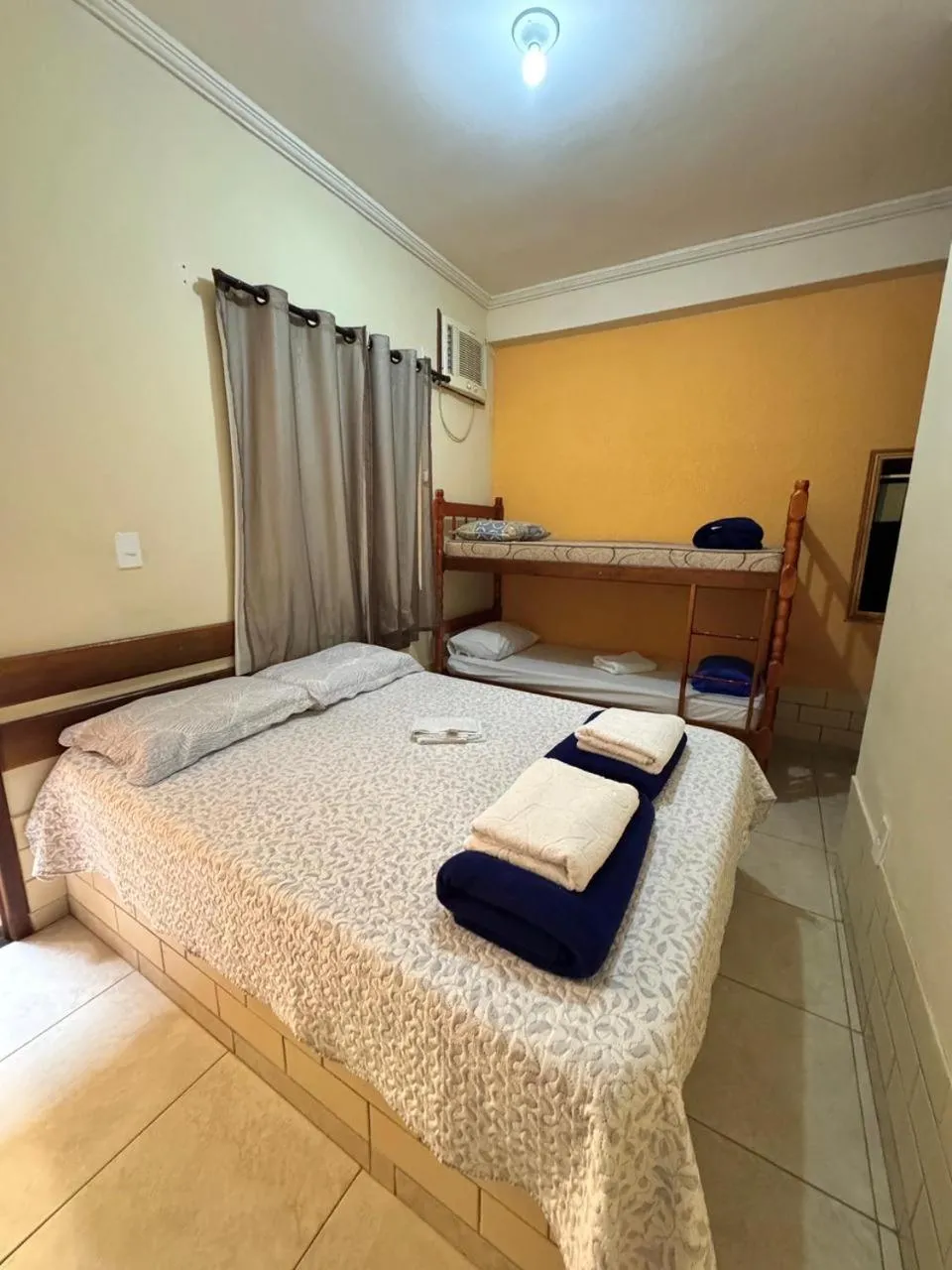 Bed in Pousada Recanto de Figueira