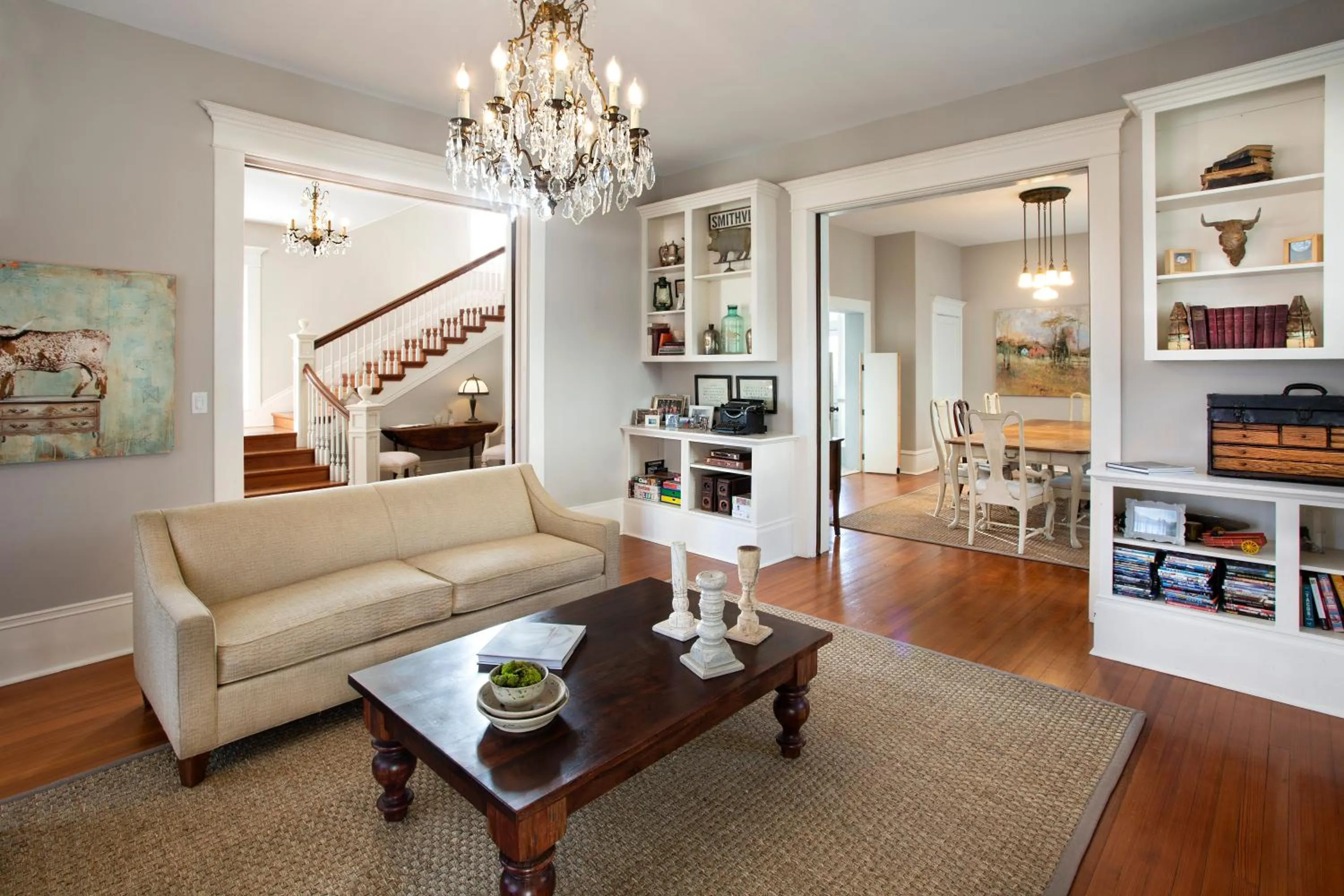 Living room in Katy House Bed and Breakfast