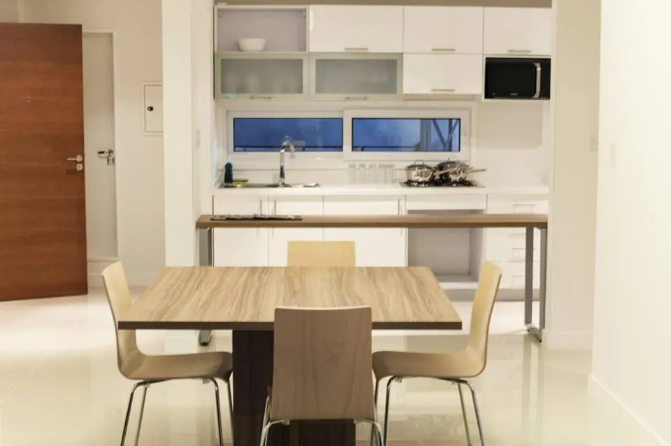 Kitchen or kitchenette in Asunción Rent Suites Santa Teresa