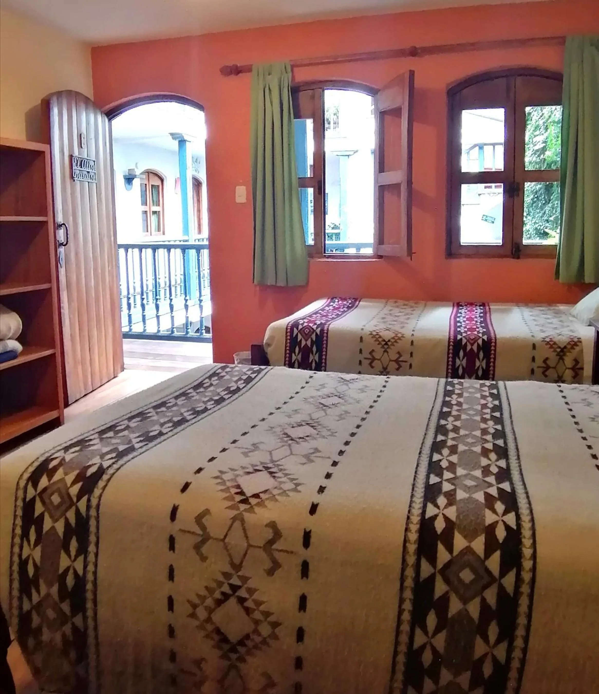 Bed in Hotel Doña Esther