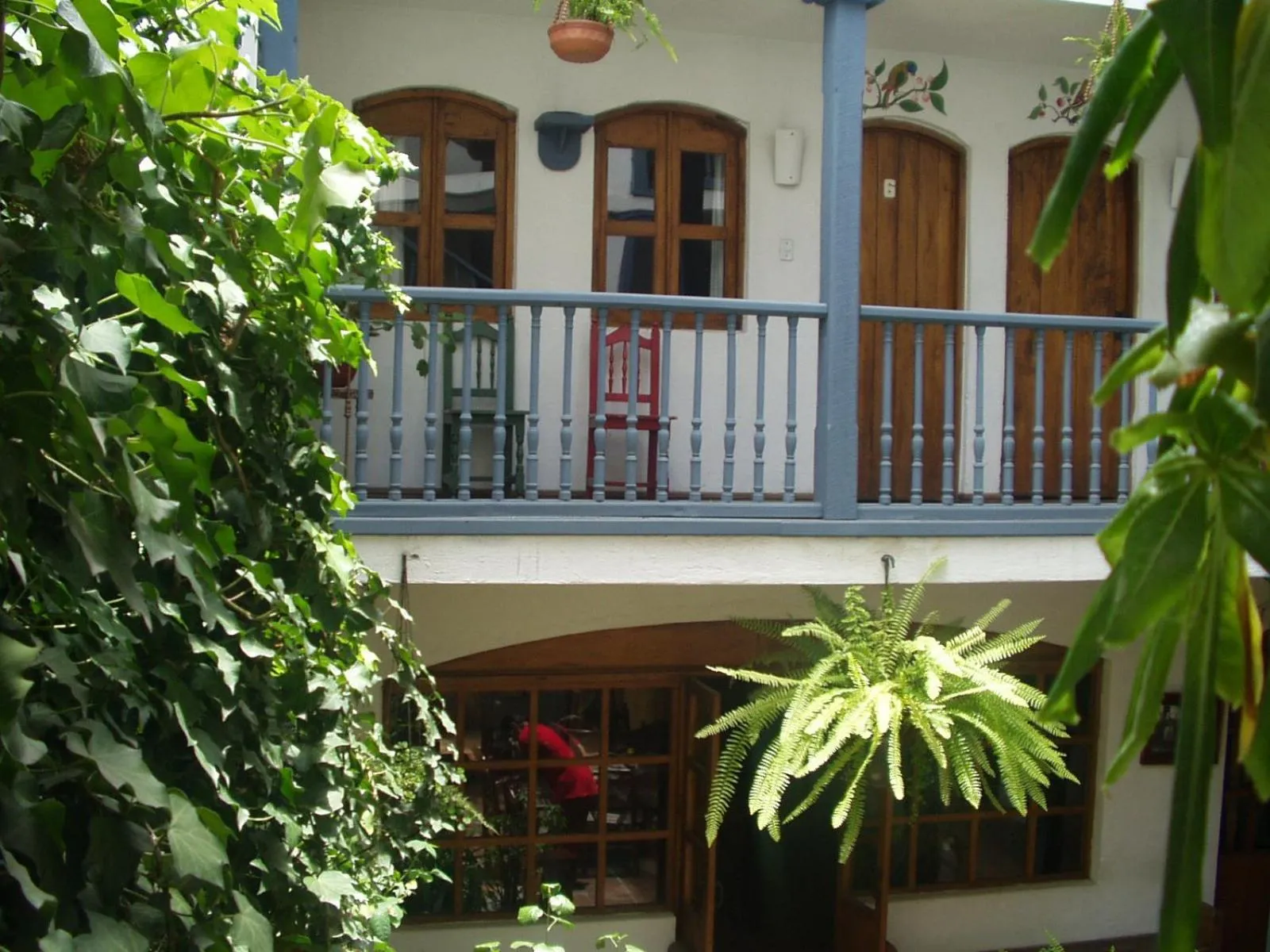 Patio in Hotel Doña Esther