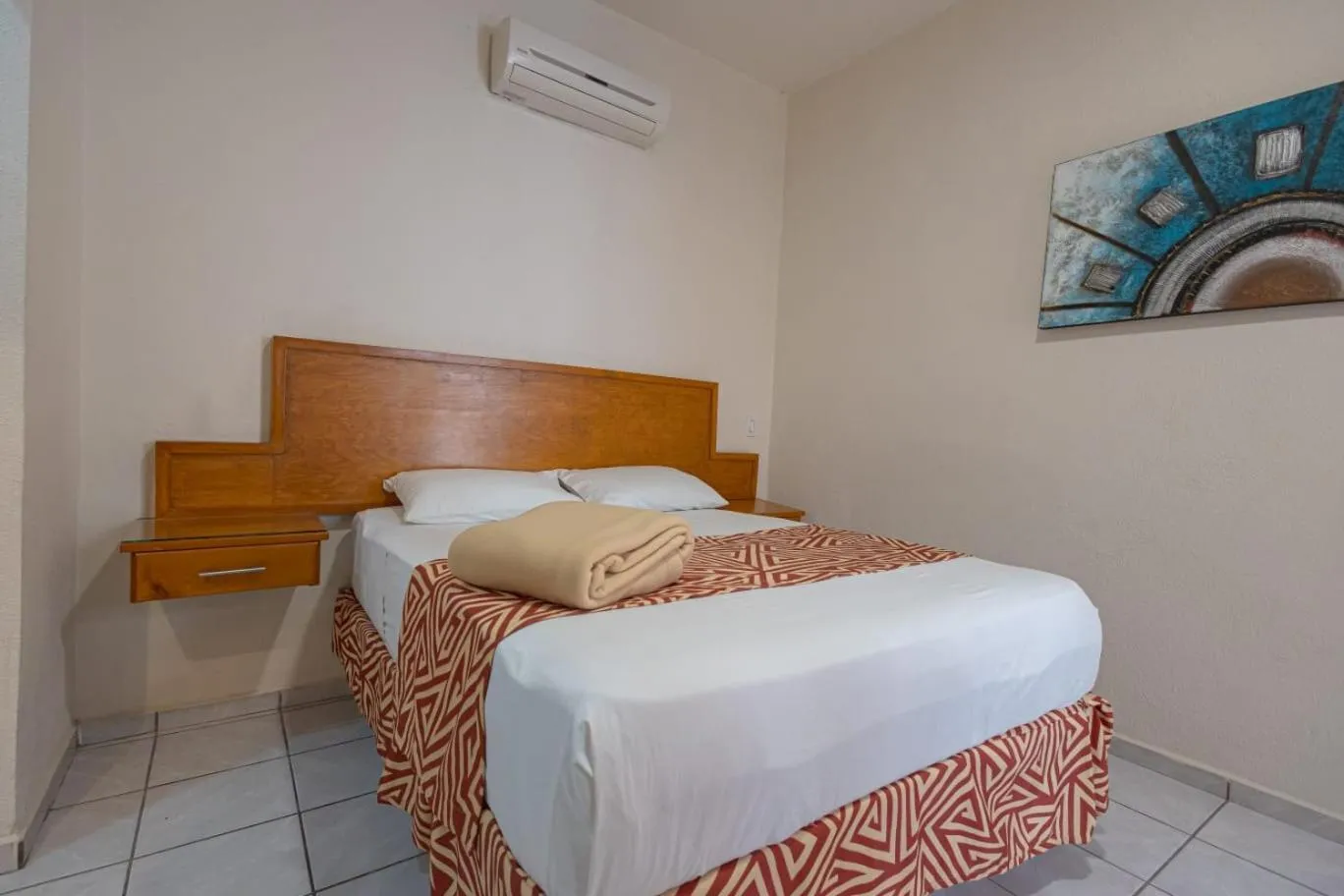 Bed in Hotel Salvatierra