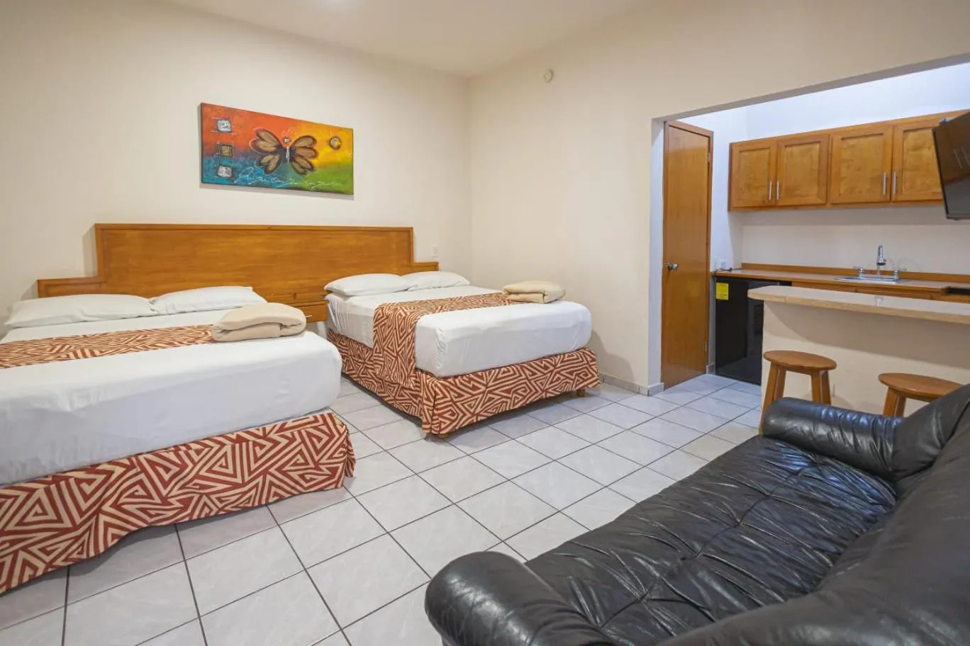 Bed in Hotel Salvatierra