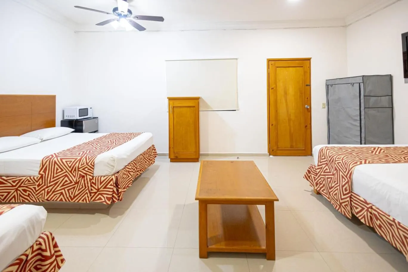 Bed in Hotel Salvatierra