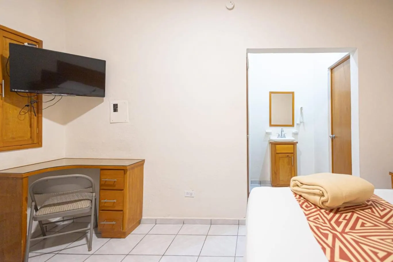 Bed in Hotel Salvatierra