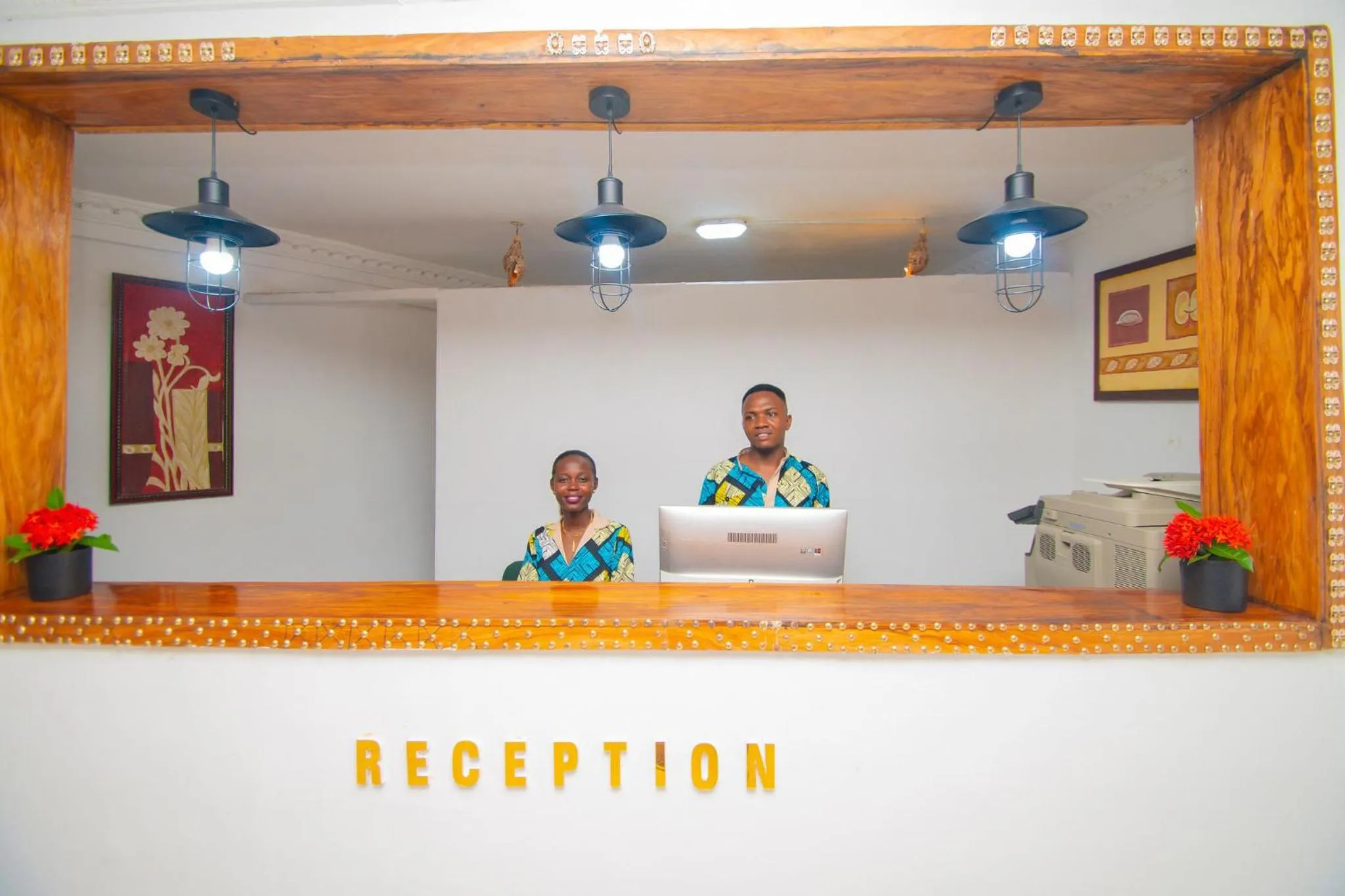 Lobby or reception in Protels La Plage