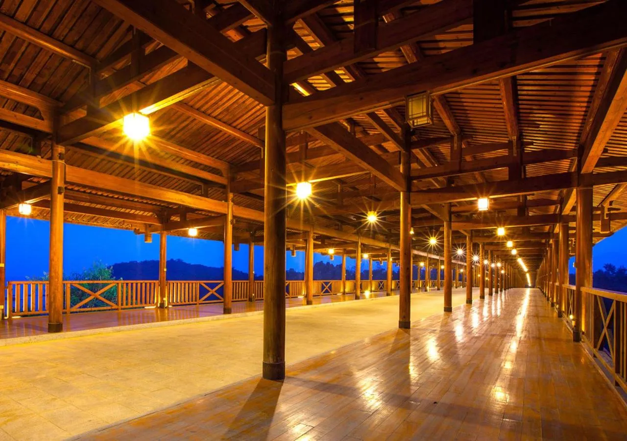 Landmark view in Carp Islet Resort Fuzhou